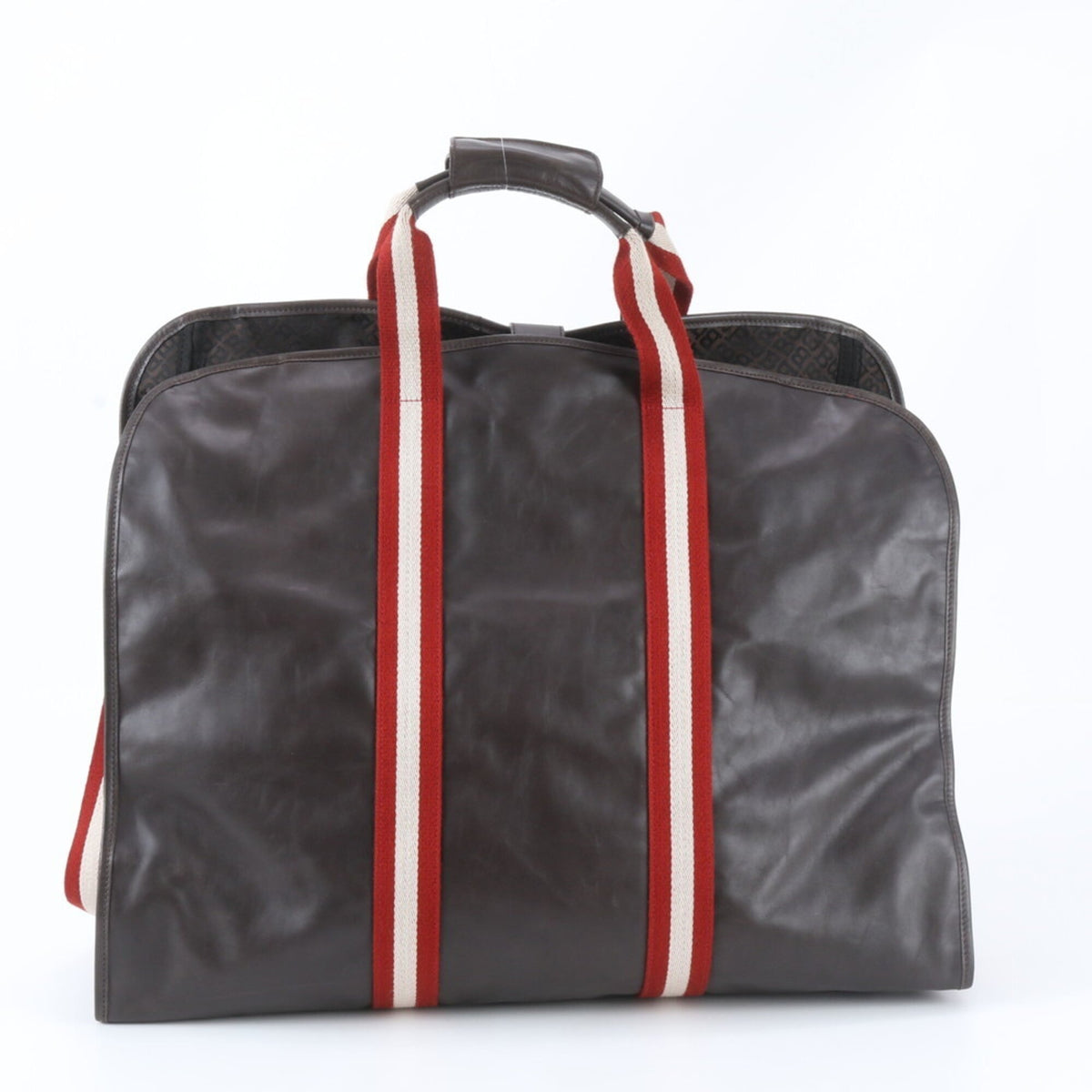 Bally Dark Brown Leather Shoulder Bag (Pre-Owned)