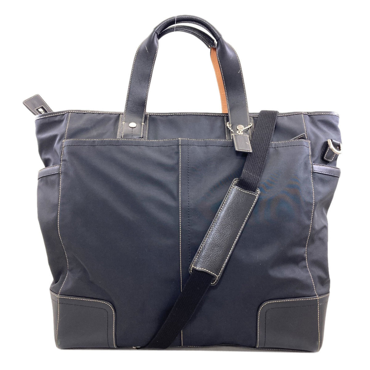 Coach Black Nylon Tote Bag (Pre-Owned)