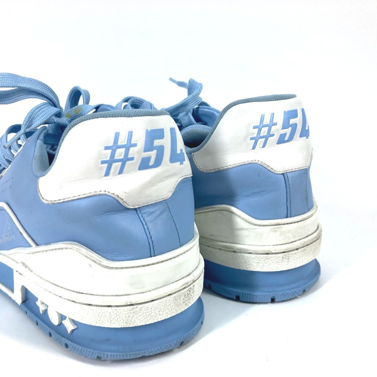 Louis Vuitton Blue White Sneakers (Pre-Owned)