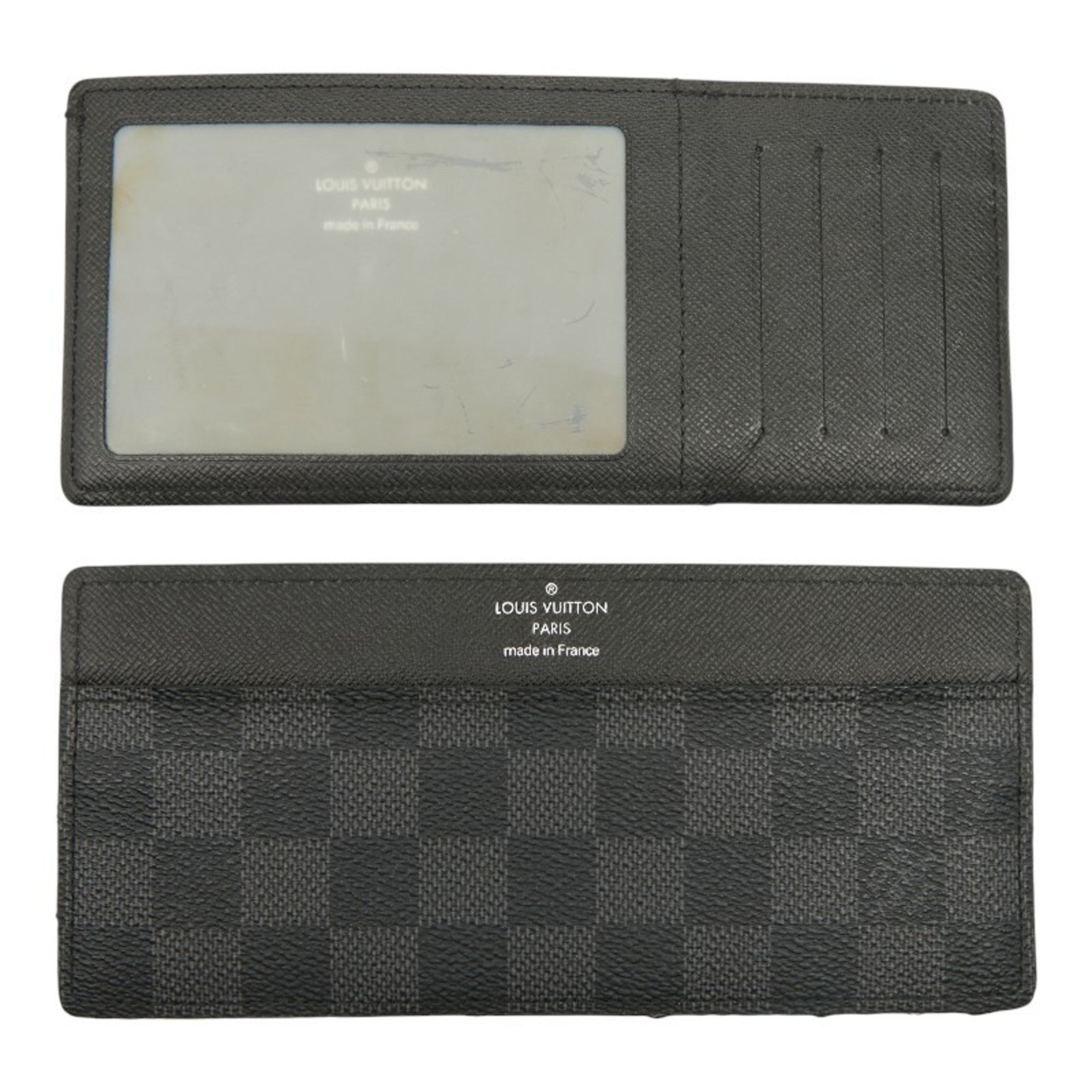 Louis Vuitton Black Pvc Coin Purse/Coin Case (Pre-Owned)