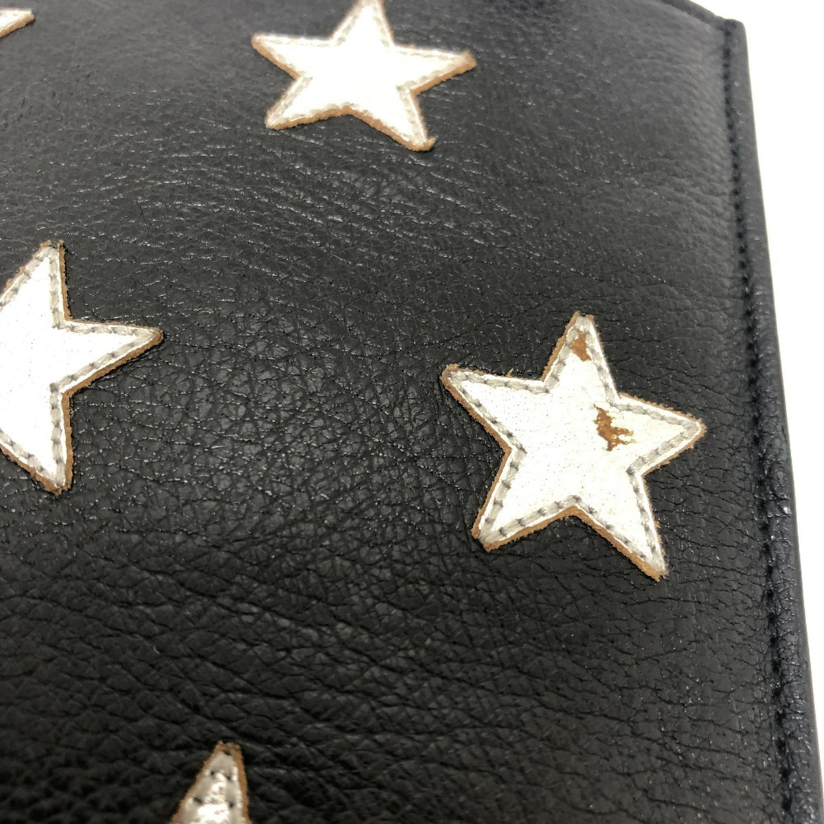 Saint Laurent Black Leather Clutch Bag (Pre-Owned)
