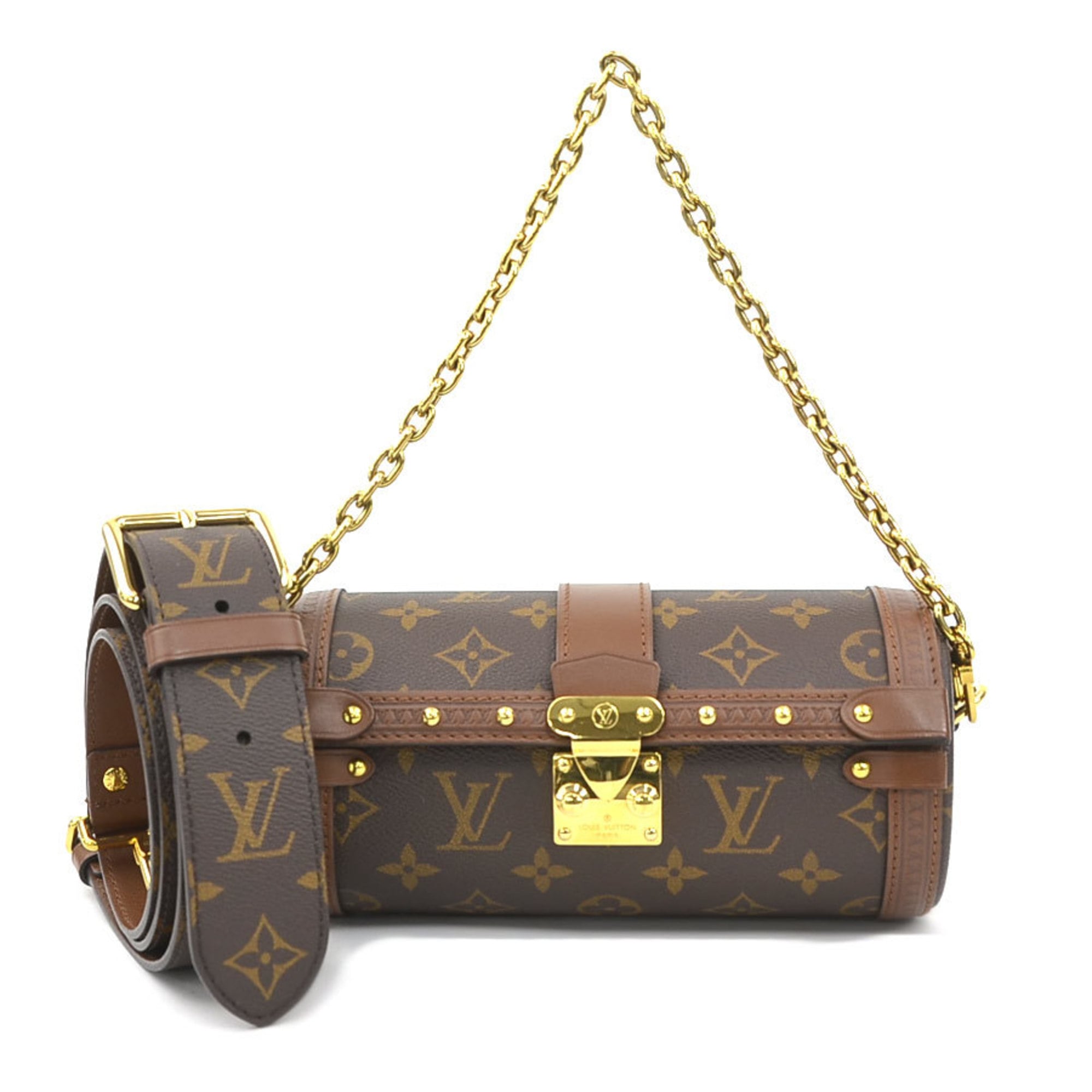 Louis Vuitton Brown Monogram Monogram Handbag Shoulder Bag (Pre-Owned)