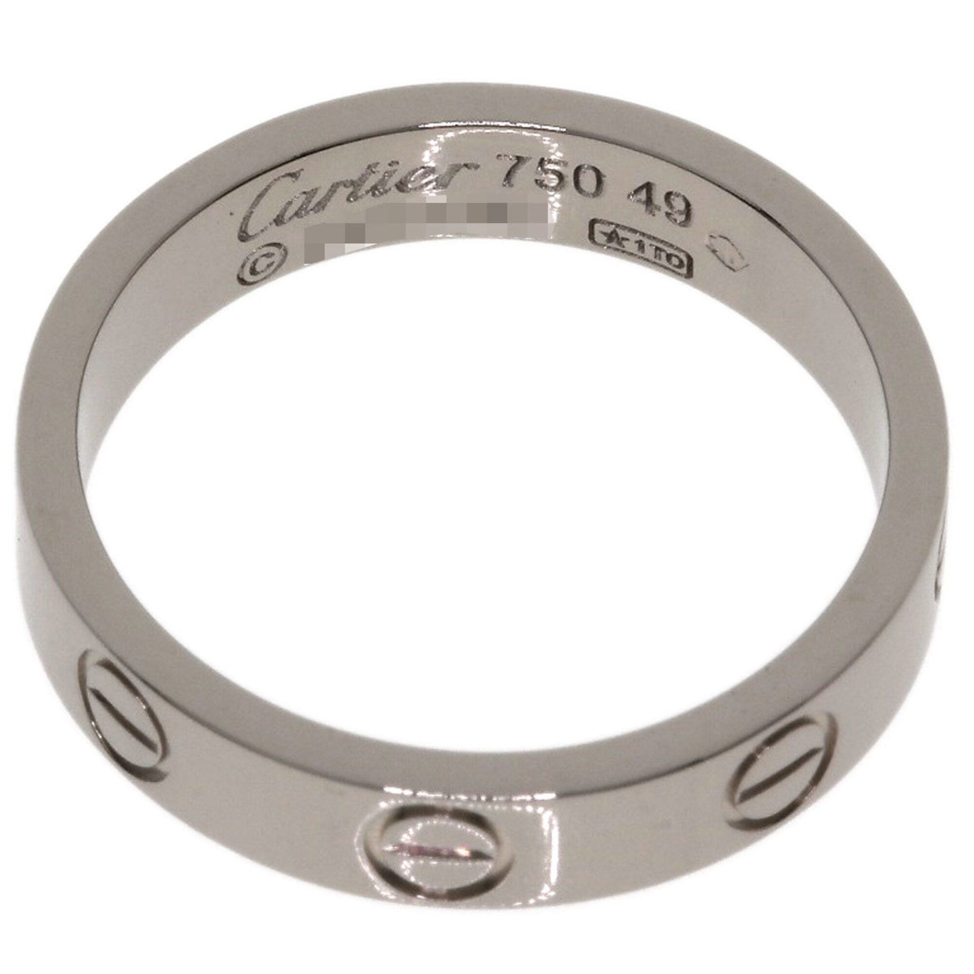 Cartier White Gold (18K) Band Ring (Pre-Owned)