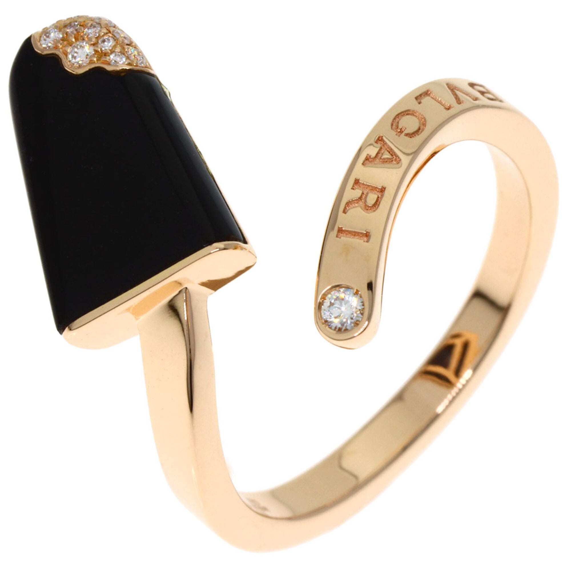 Bvlgari Pink Gold (18K) Band Ring (Pre-Owned)