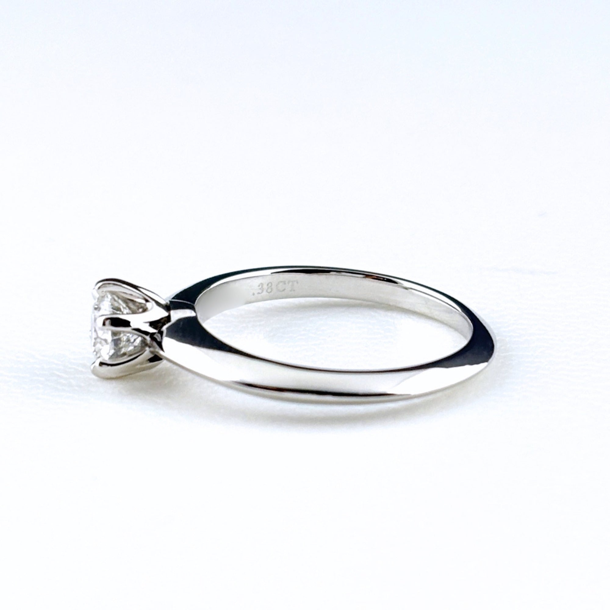 Tiffany Platinum 950 Band Ring (Pre-Owned)