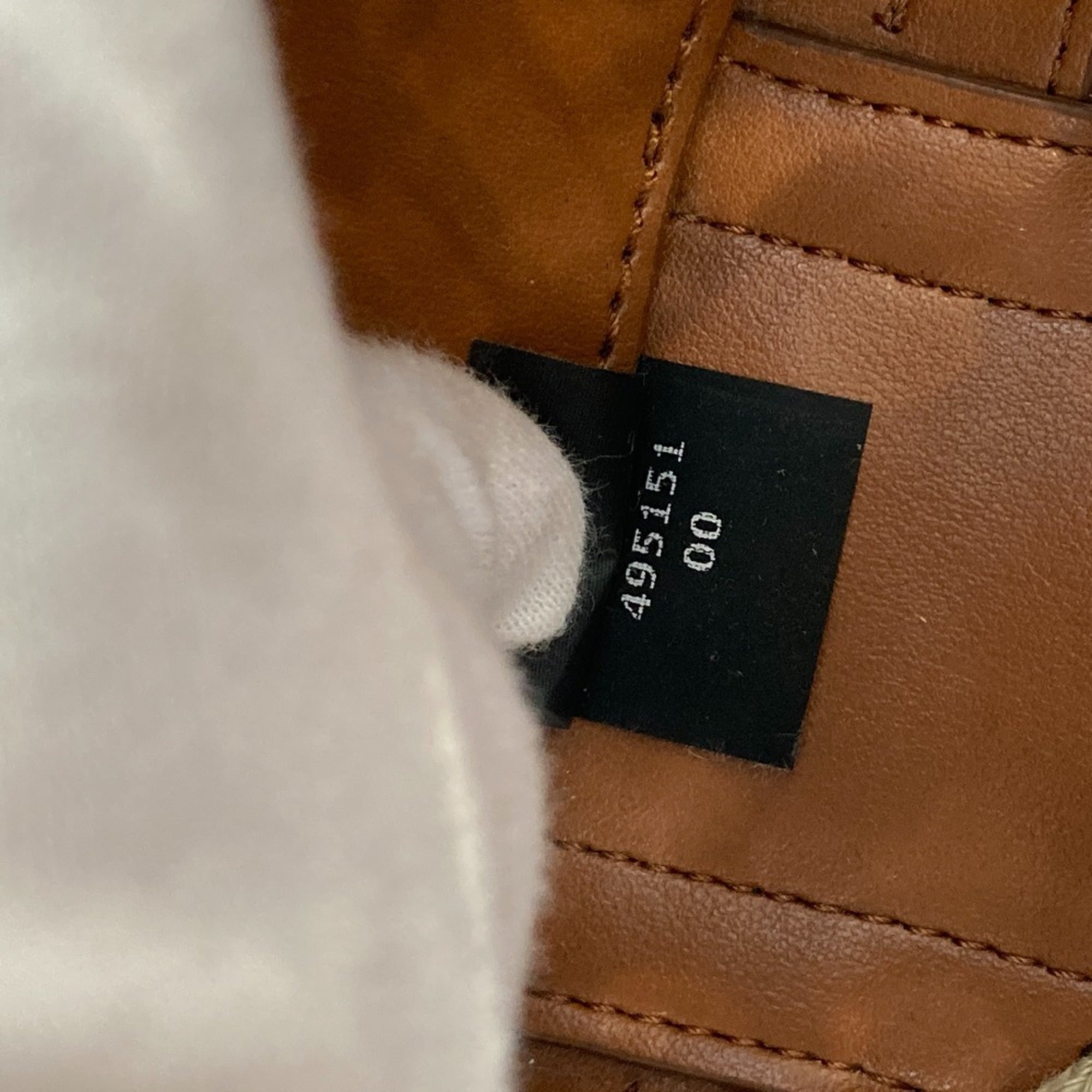 Stella Mccartney Brown Mesh Pouch Tote Bag (Pre-Owned)