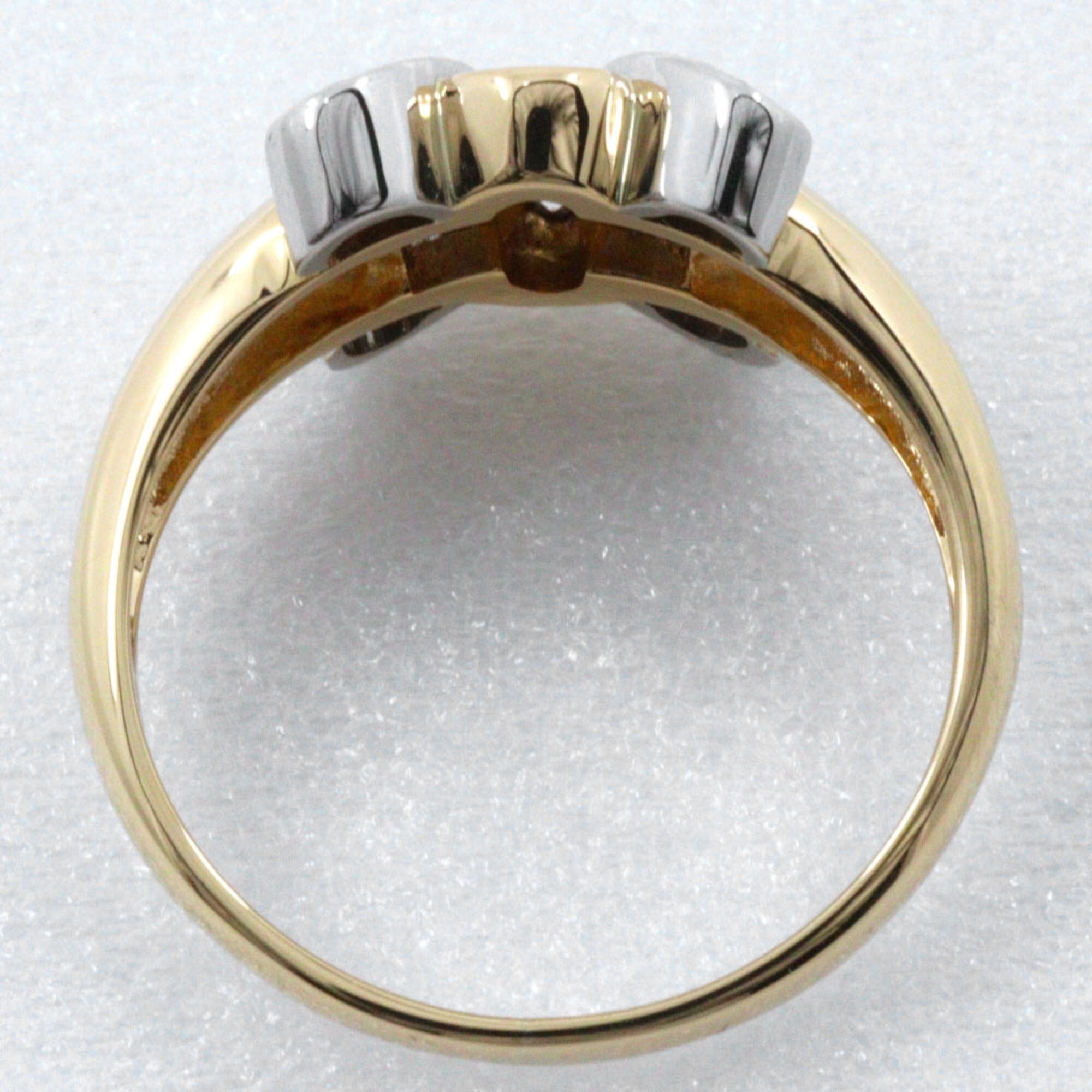 Celine Yellow Gold (18K) Platinum 900 Band Ring (Pre-Owned)