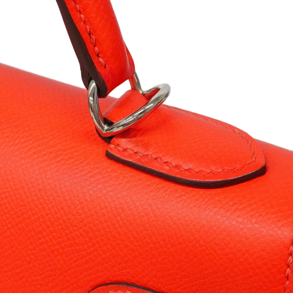 Hermes Rose Jaipur Leather Handbag (Pre-Owned)