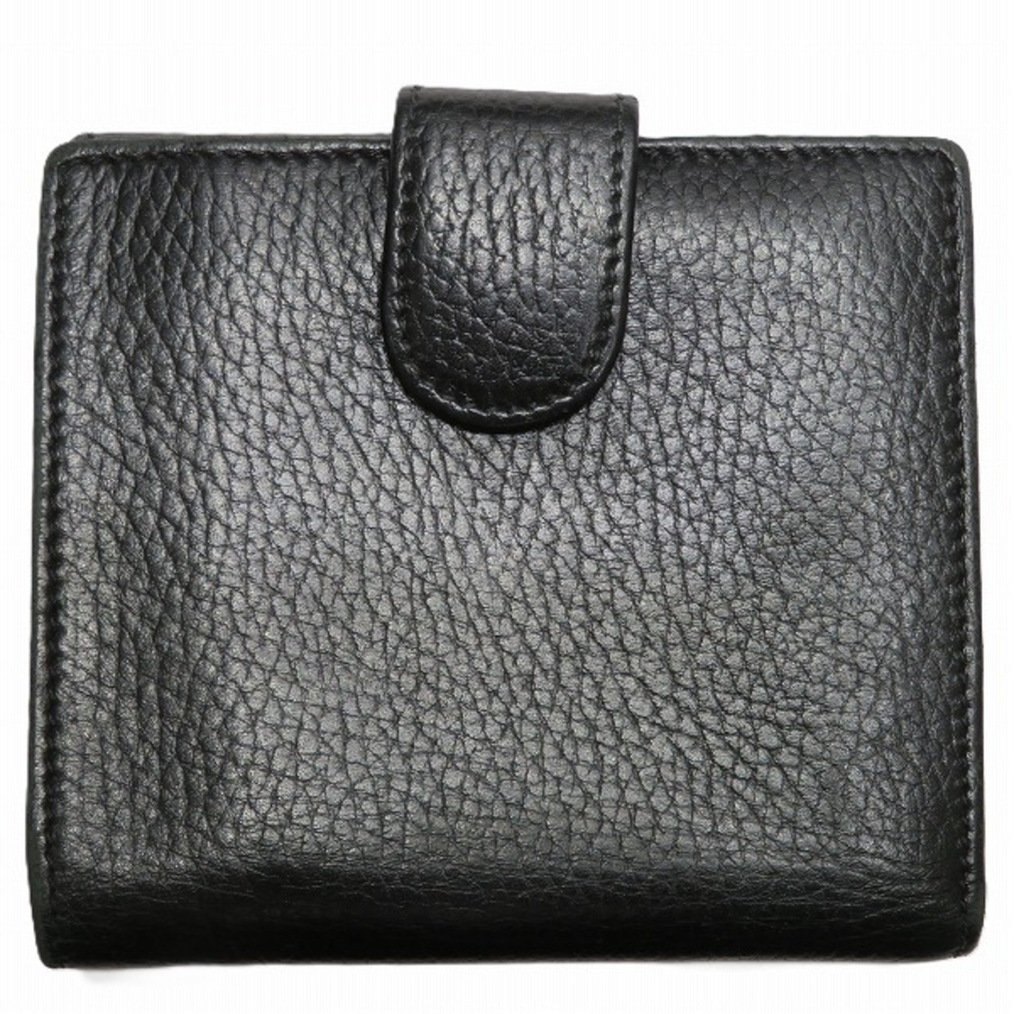 Gucci Black Leather Wallet (Tri-Fold) (Pre-Owned)