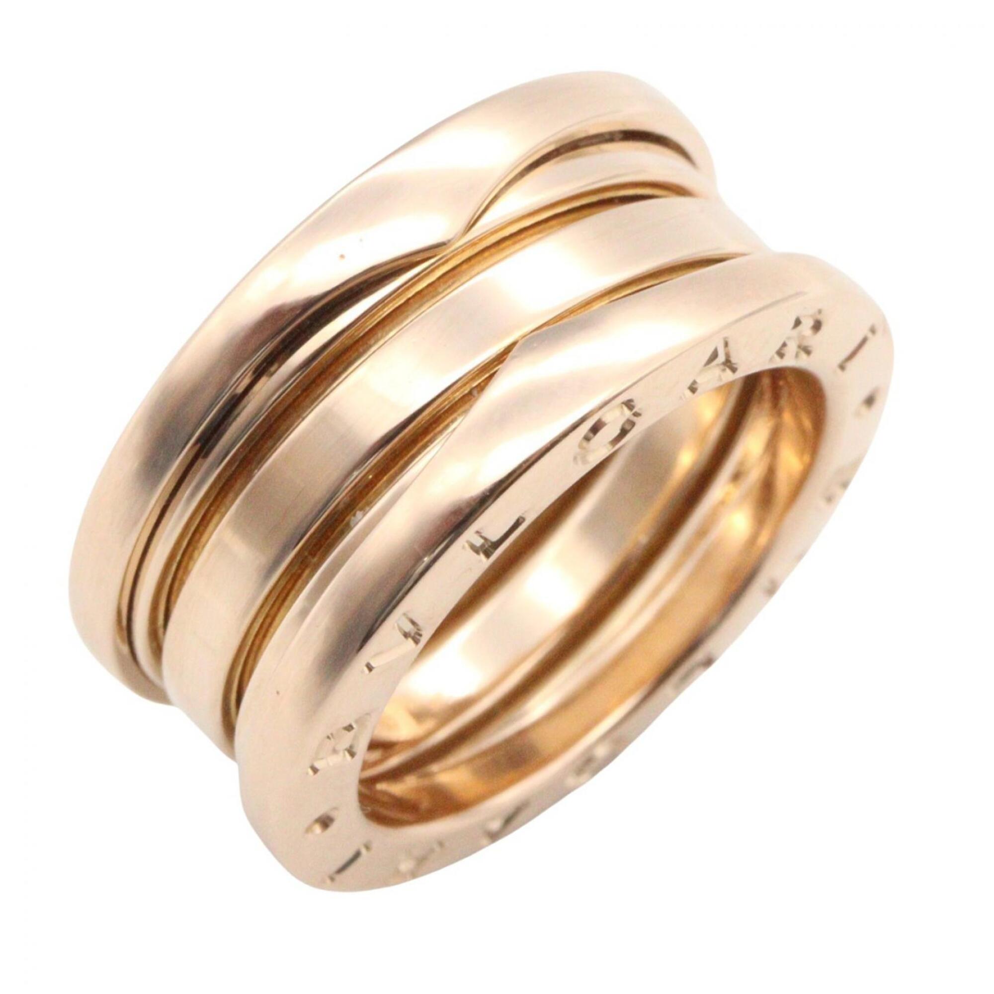 Bvlgari Gold Pink Gold (18K) Band Ring (Pre-Owned)