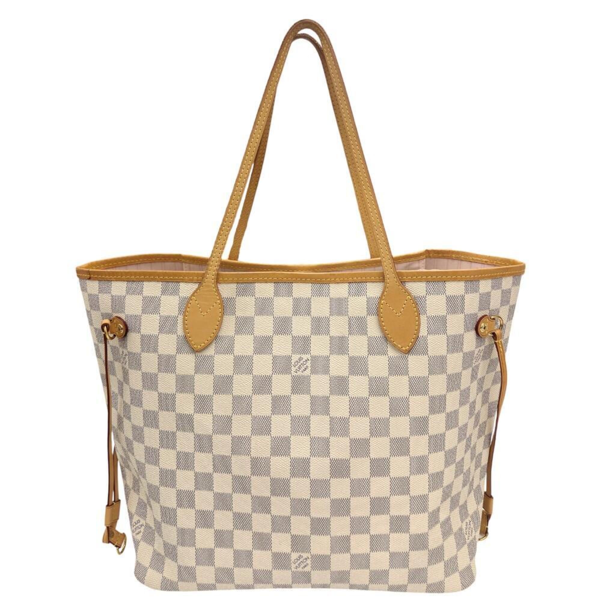 Louis Vuitton White Damier Azur Pouch Shoulder Bag (Pre-Owned)