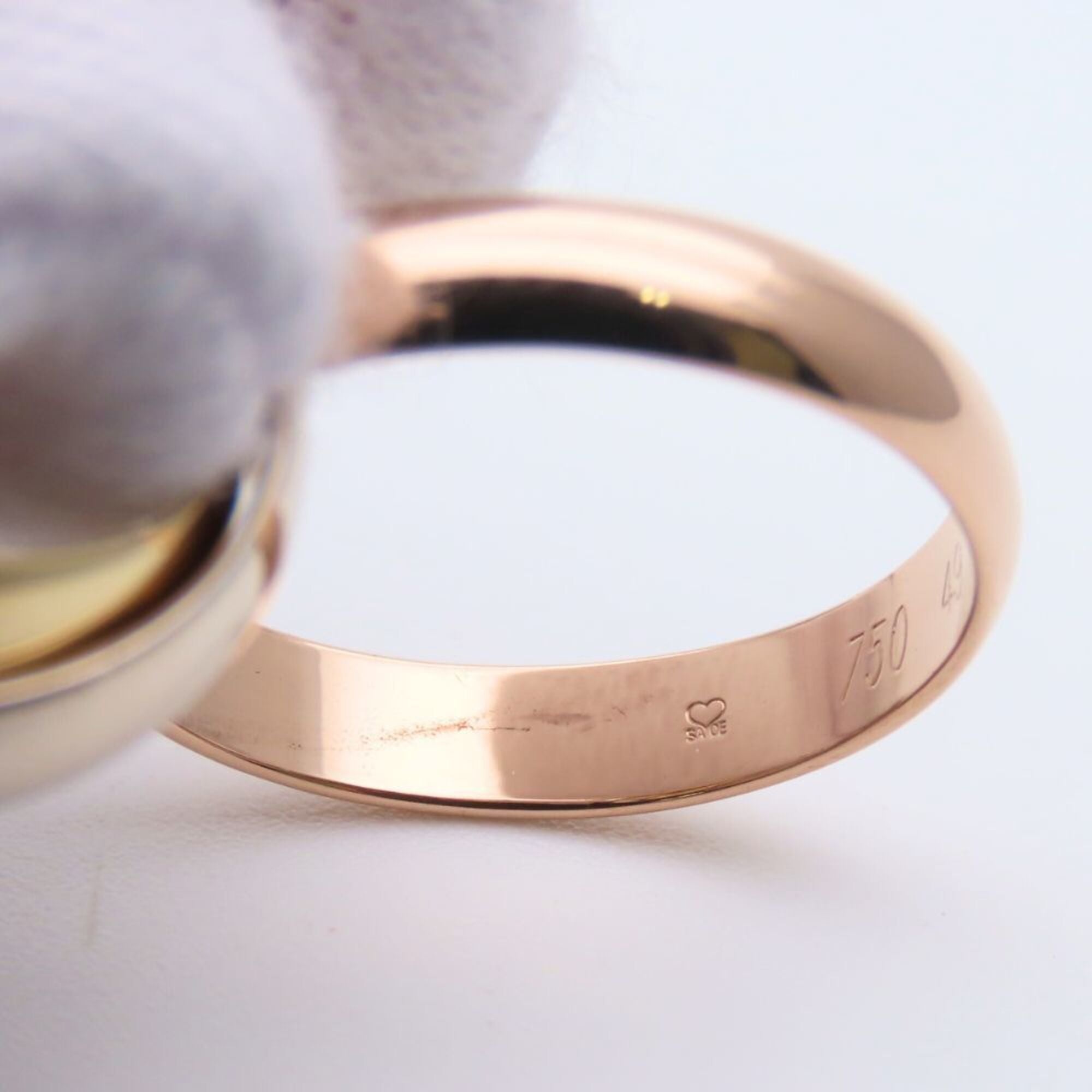 Cartier Gold Silver Pink Gold Yellow Gold (18K) Pink Gold (18K) White Gold (18K) Band Ring (Pre-Owned)