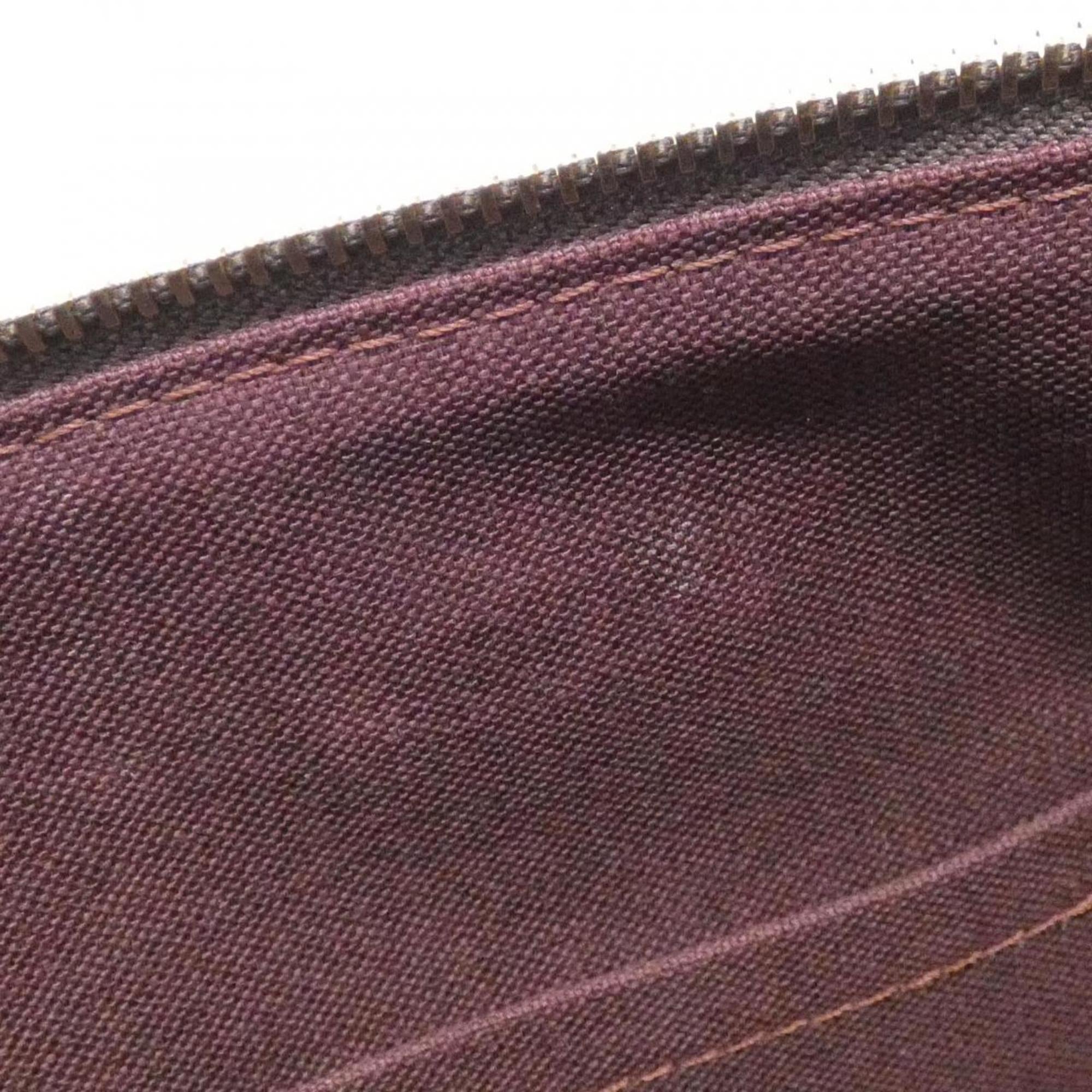 Louis Vuitton Brown Coated Canvas Handbag (Pre-Owned)