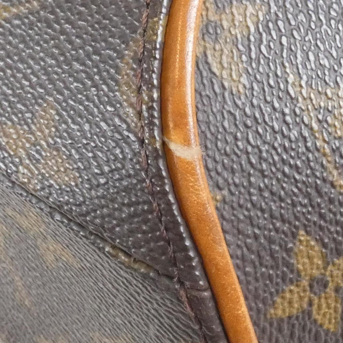 Louis Vuitton Brown Coated Canvas Handbag (Pre-Owned)