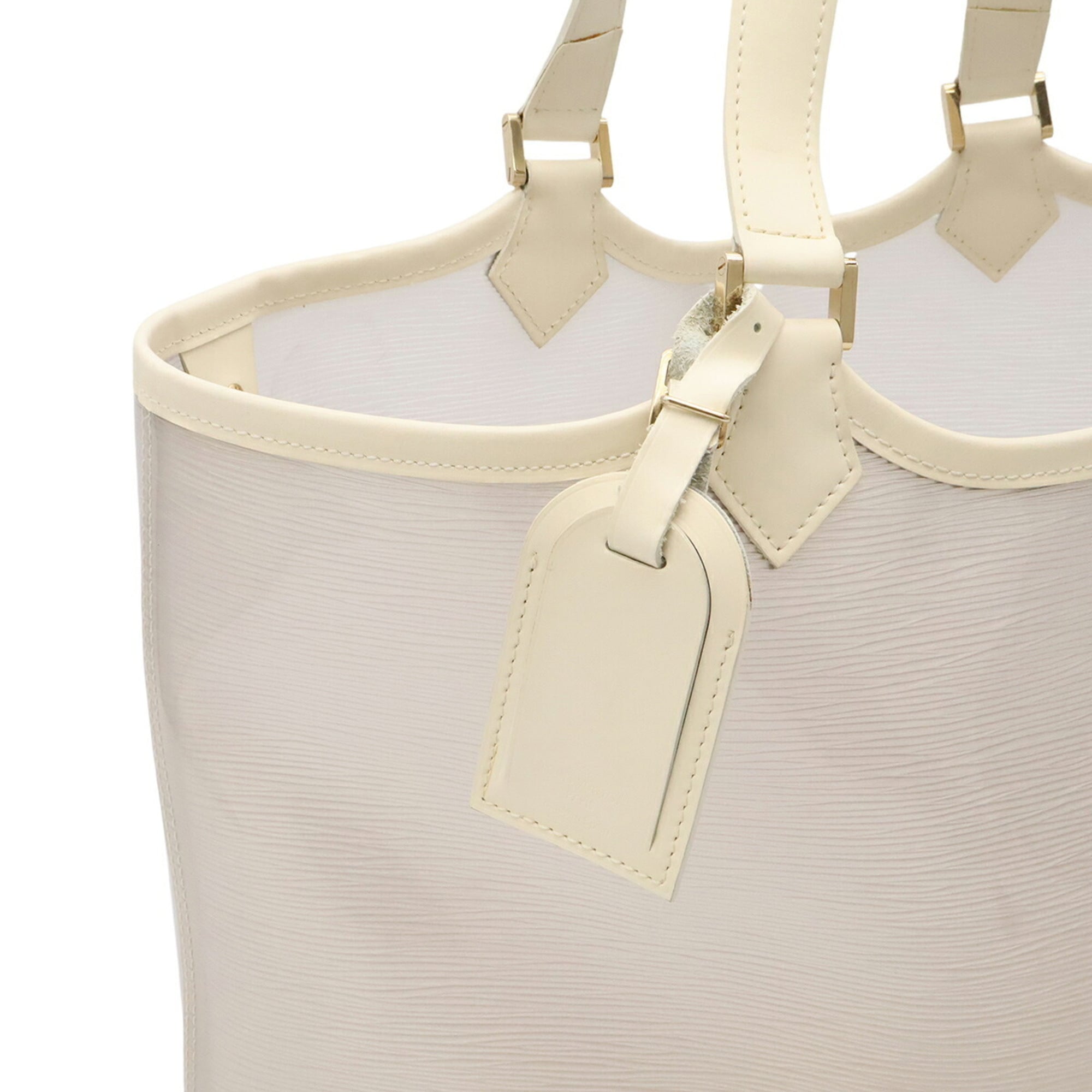 Louis Vuitton Coconut Vinyl Leather Pouch Tote Bag (Pre-Owned)