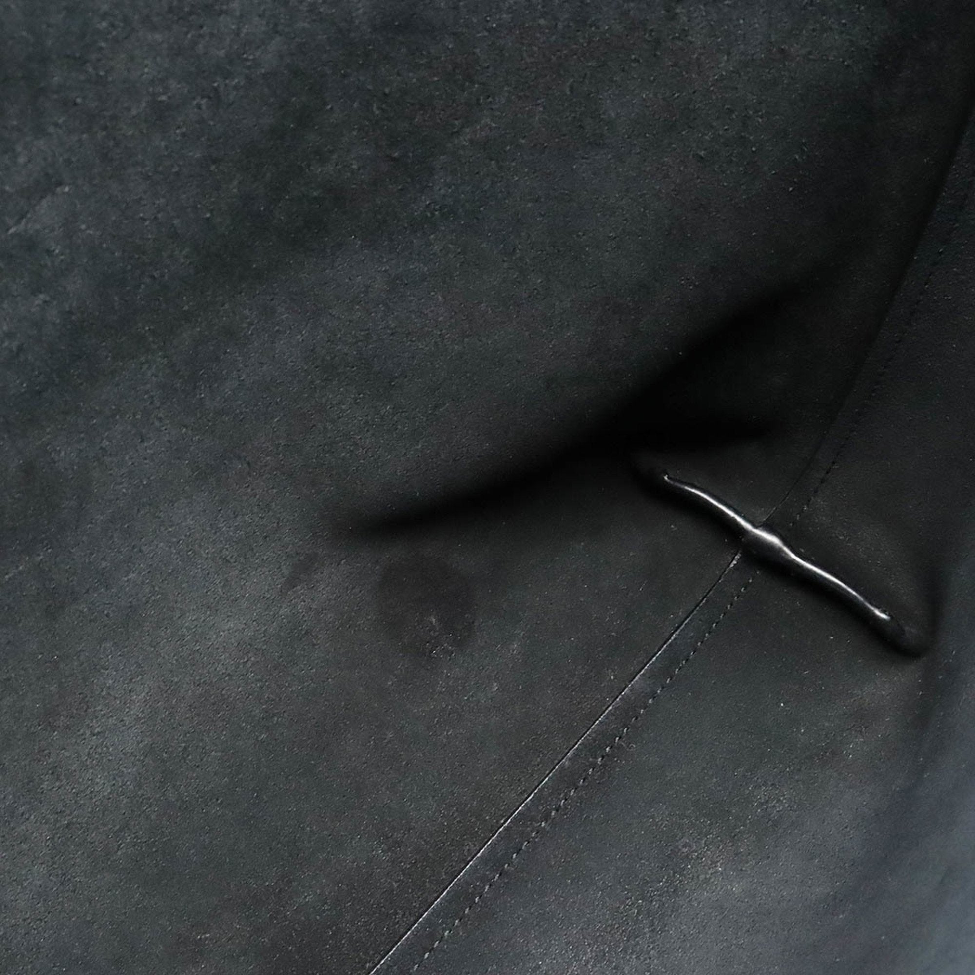 Yves Saint Laurent Black Leather Tote Bag (Pre-Owned)