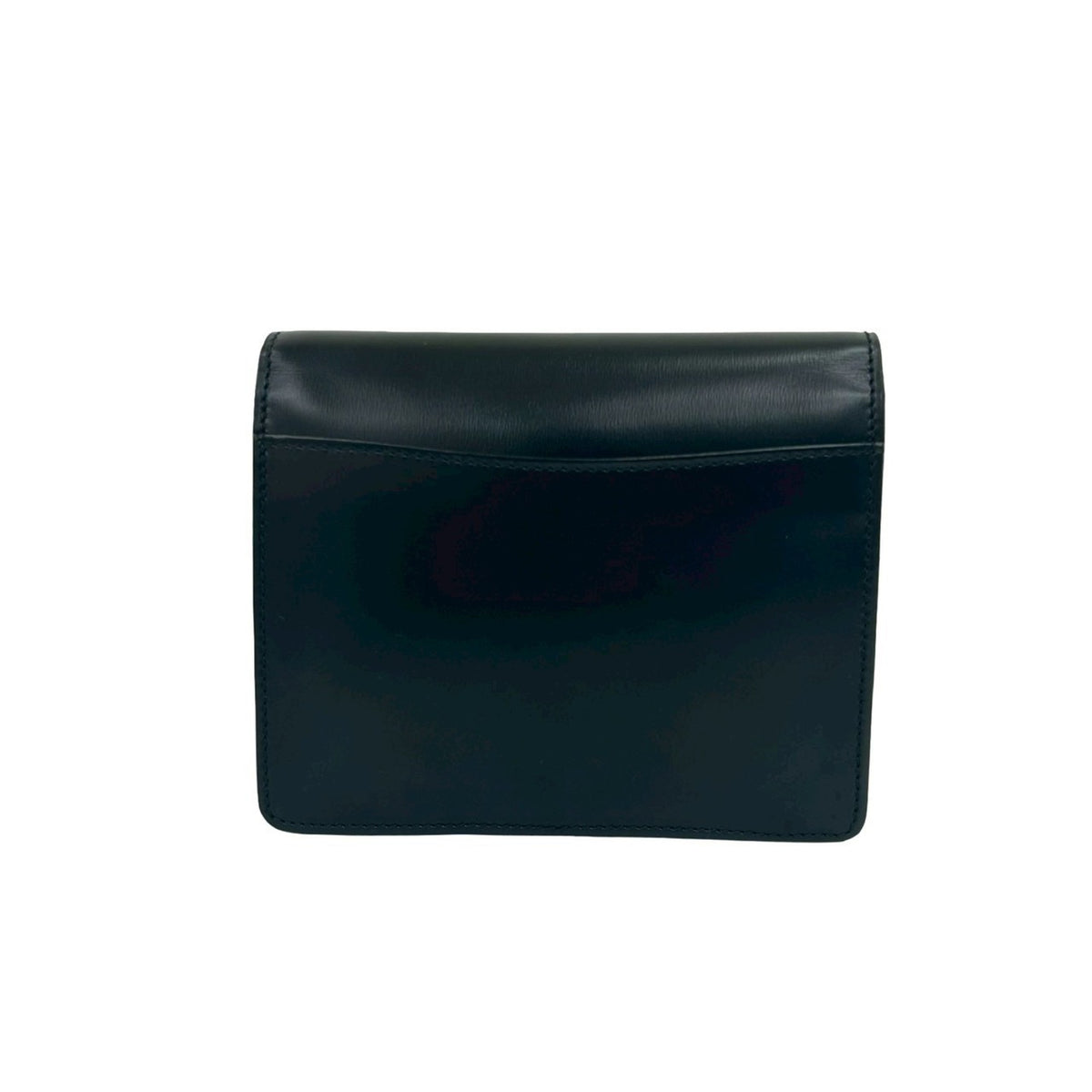 Celine Black Leather Pochette Shoulder Bag (Pre-Owned)