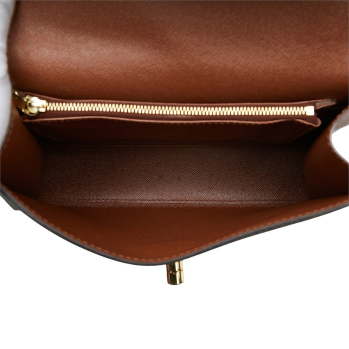Louis Vuitton Brown Pvc Leather Handbag (Pre-Owned)