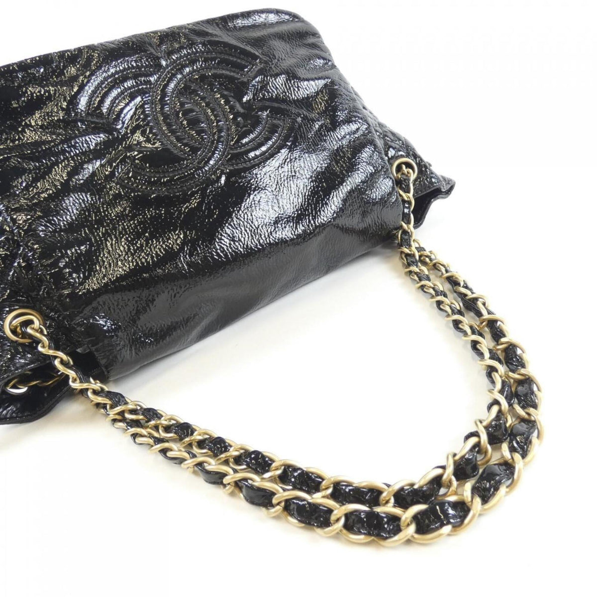 Chanel Black Pvc Shoulder Bag (Pre-Owned)