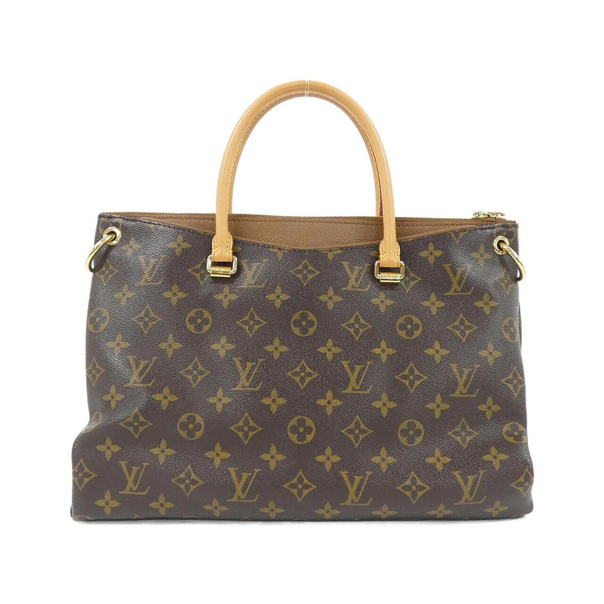 Louis Vuitton Marron Coated Canvas Handbag (Pre-Owned)
