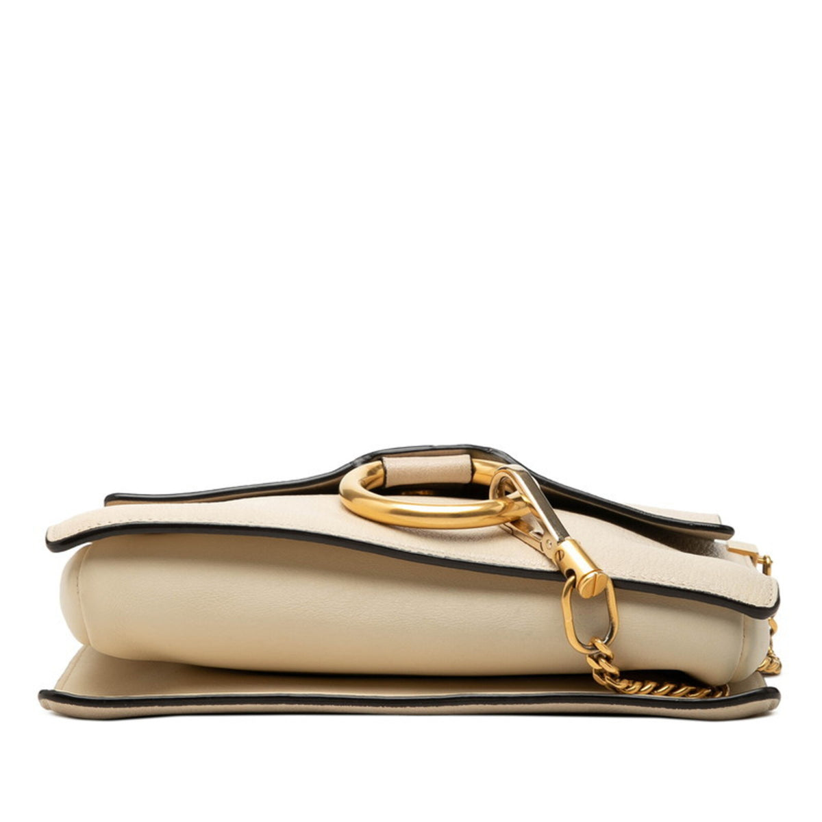 Chloé Beige Leather Shoulder Bag (Pre-Owned)