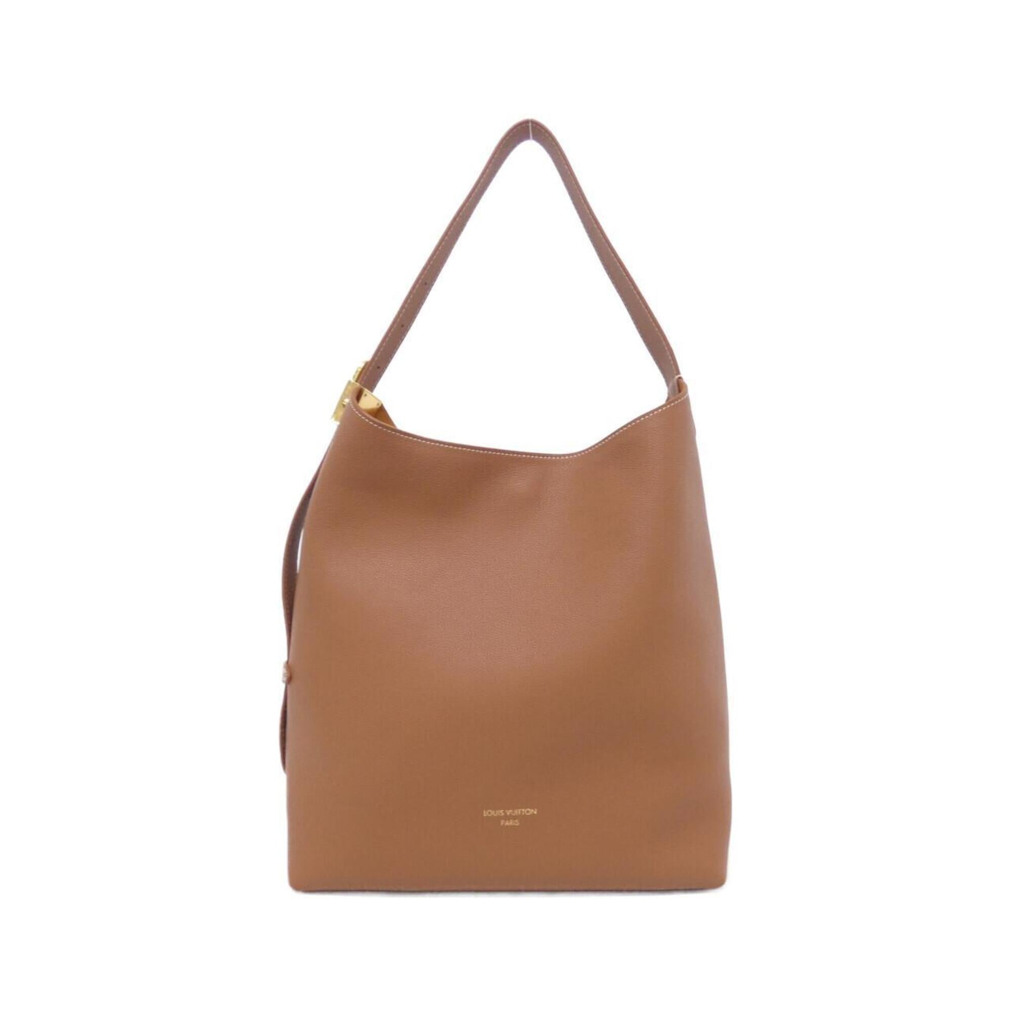 Louis Vuitton Cognac Leather Shoulder Bag (Pre-Owned)