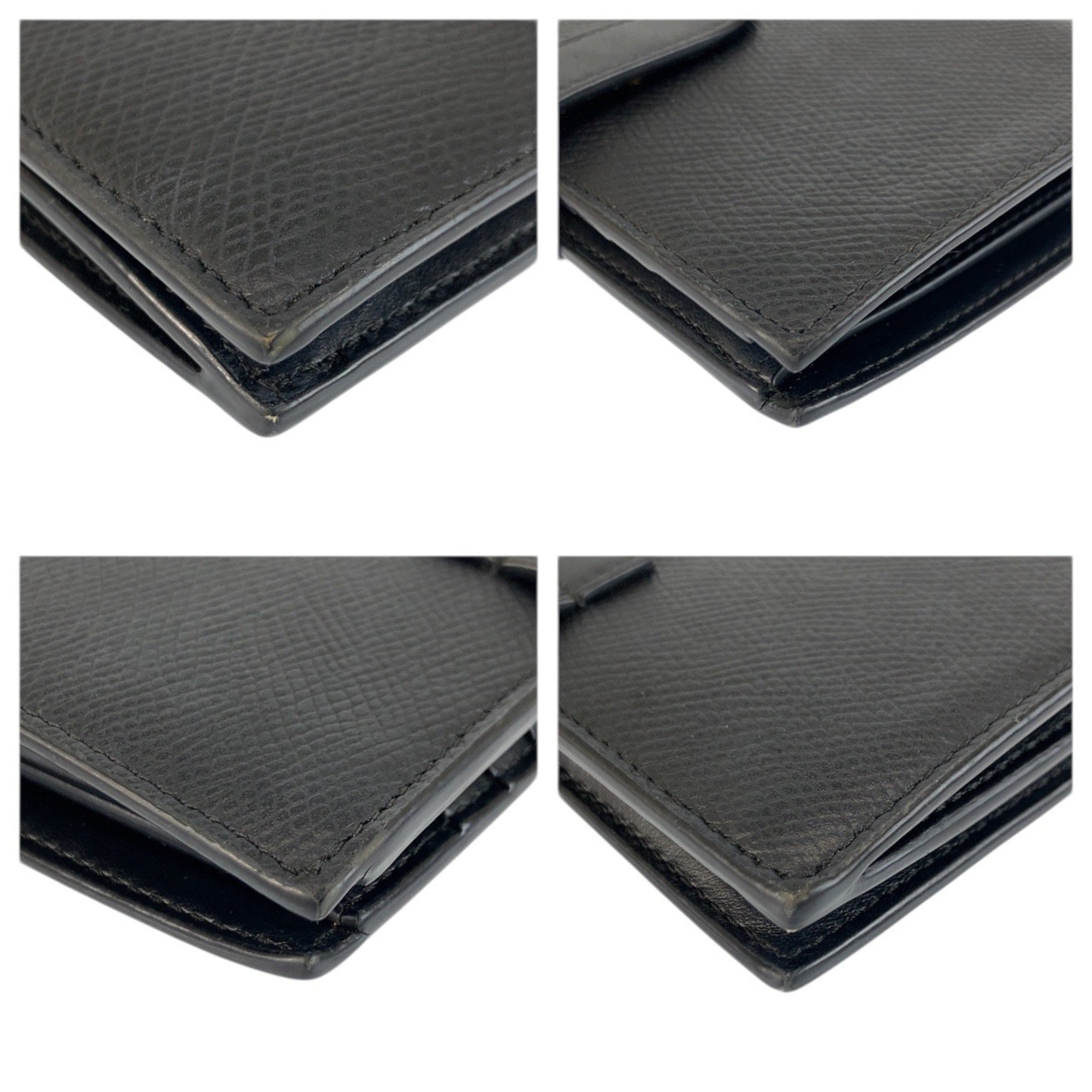 Celine Black Leather Wallet (Bi-Fold) (Pre-Owned)