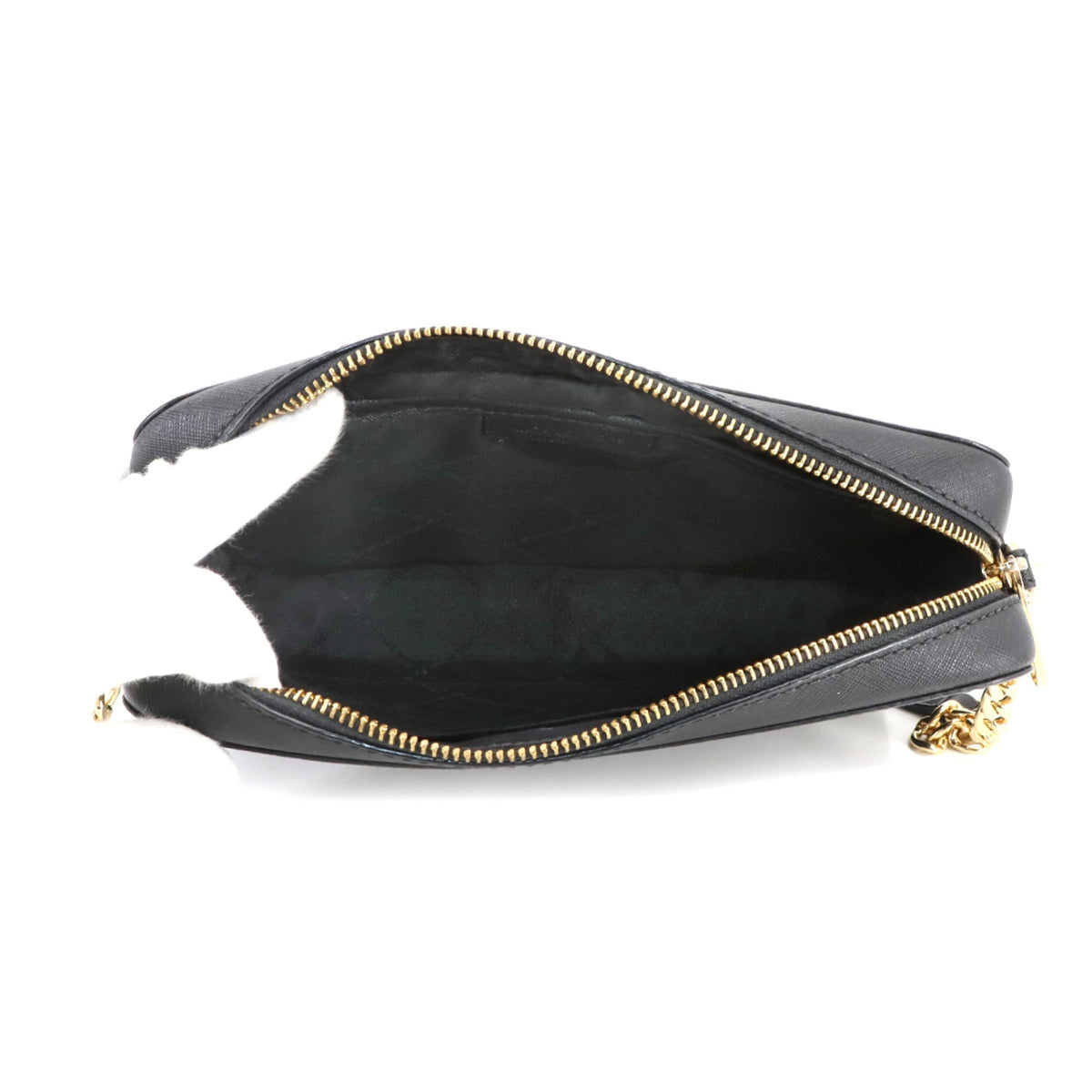 Michael Kors Black Leather Handbag Shoulder Bag (Pre-Owned)