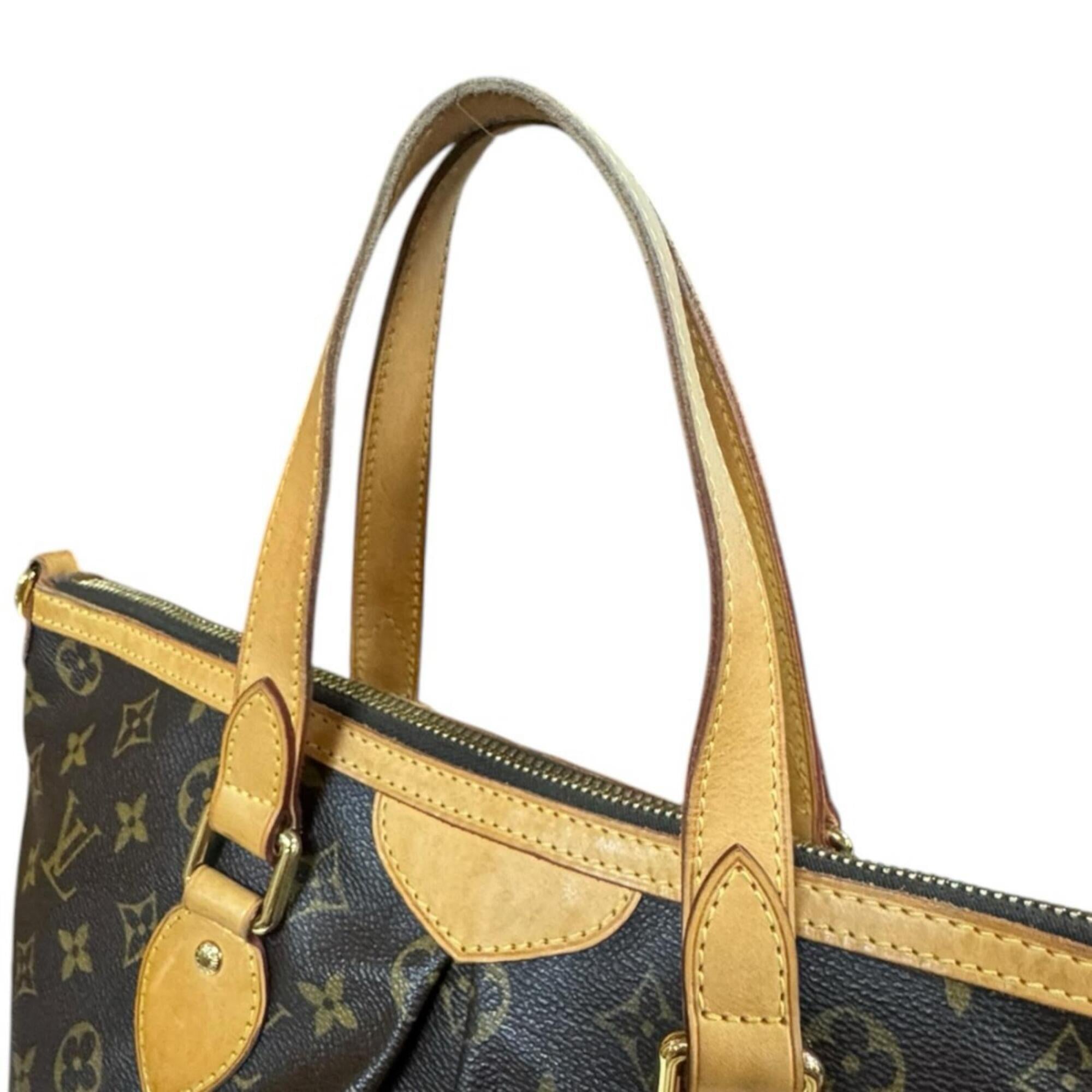 Louis Vuitton Brown Monogram Canvas Shoulder Bag (Pre-Owned)