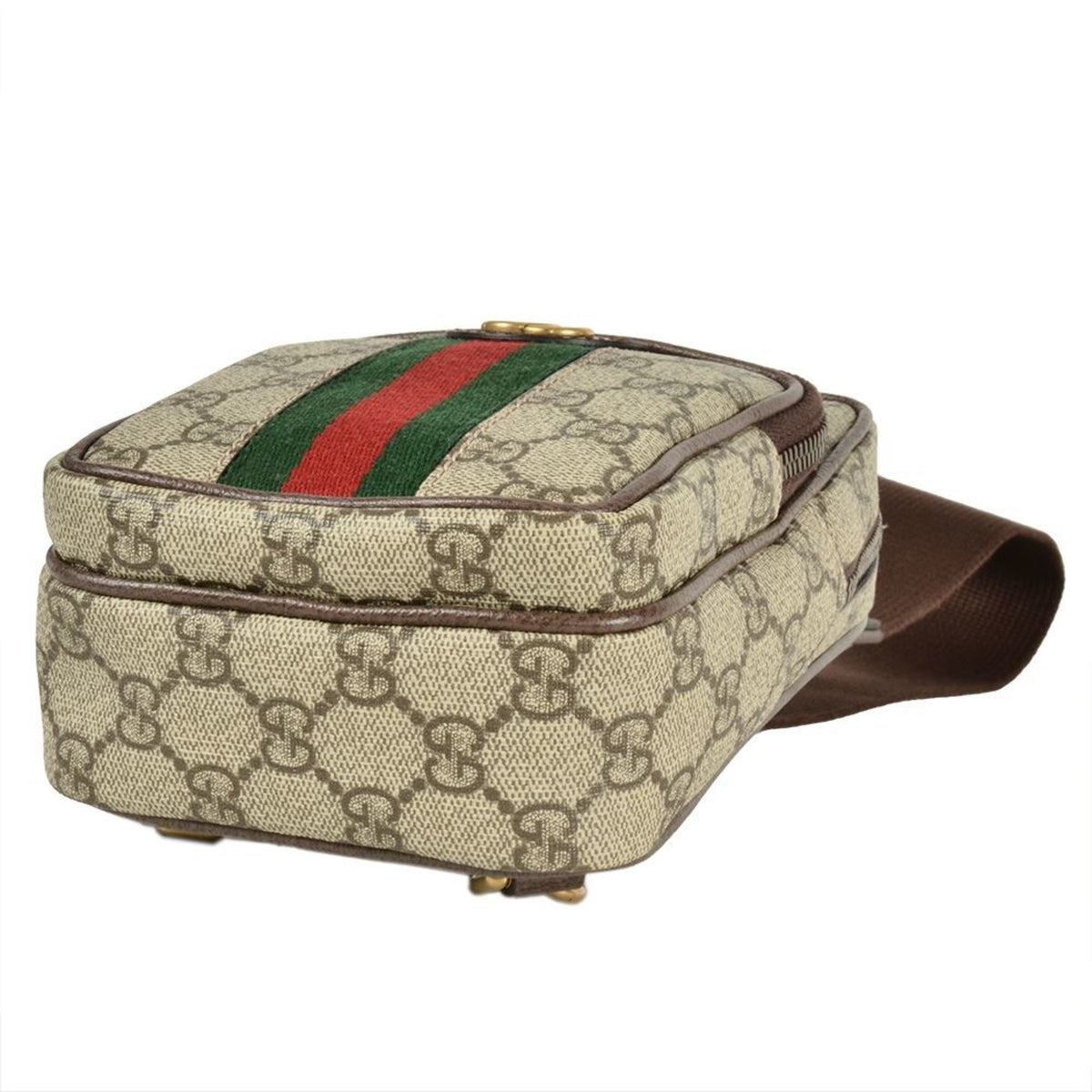 Gucci Beige Gg Supreme Shoulder Bag Sling Bag (Pre-Owned)