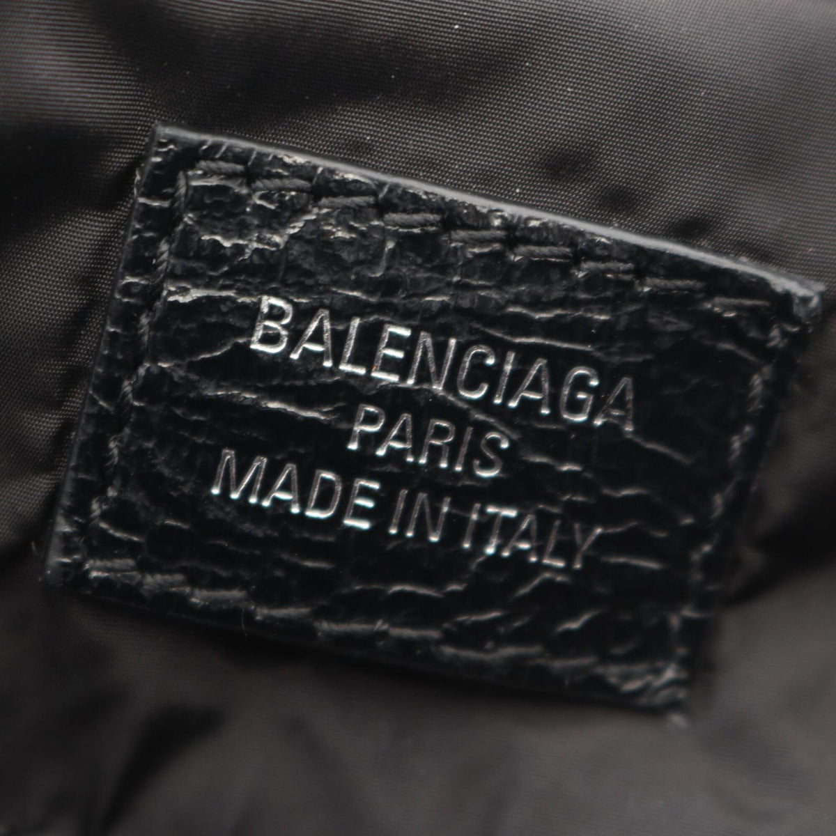 Balenciaga Gray Leather Handbag Shoulder Bag (Pre-Owned)
