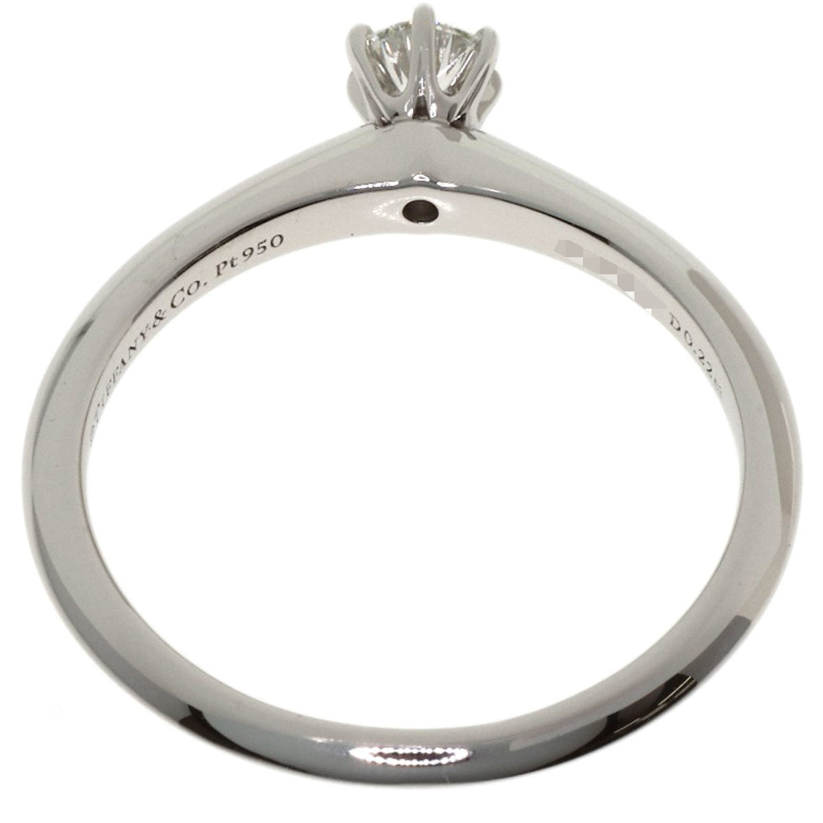 Tiffany Platinum 950 Band Ring (Pre-Owned)