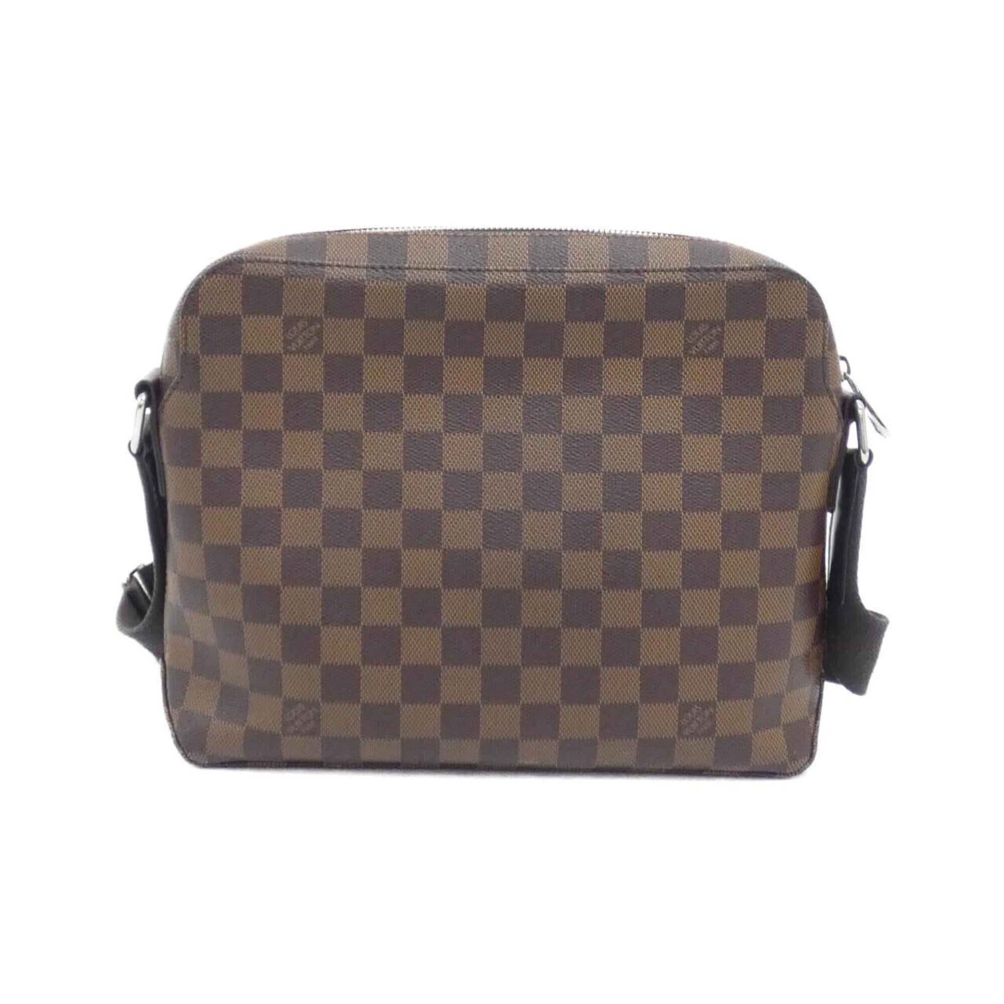 Louis Vuitton Damier Canvas Ebene Coated Canvas Shoulder Bag (Pre-Owned)