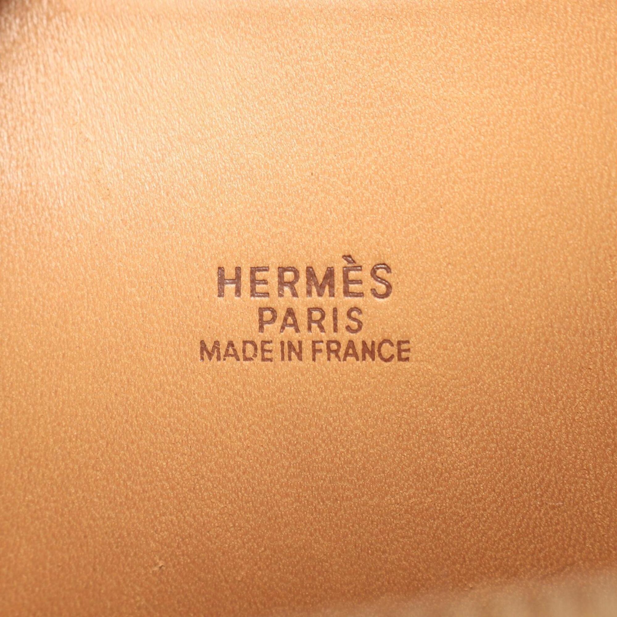 Hermes Brown Natural Chamonix Leather Handbag (Pre-Owned)