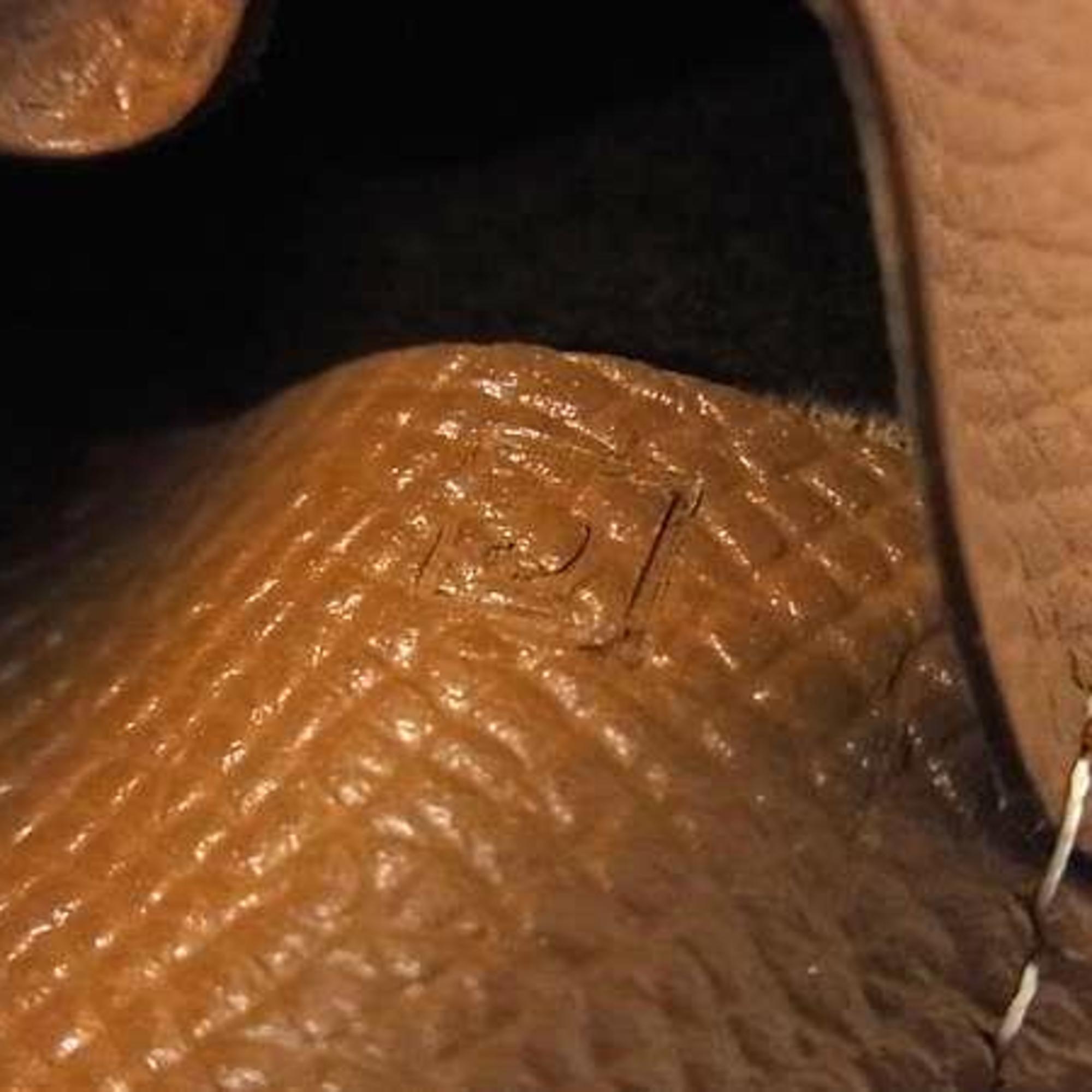 Hermes Brown Epsom Leather Pouch (Pre-Owned)