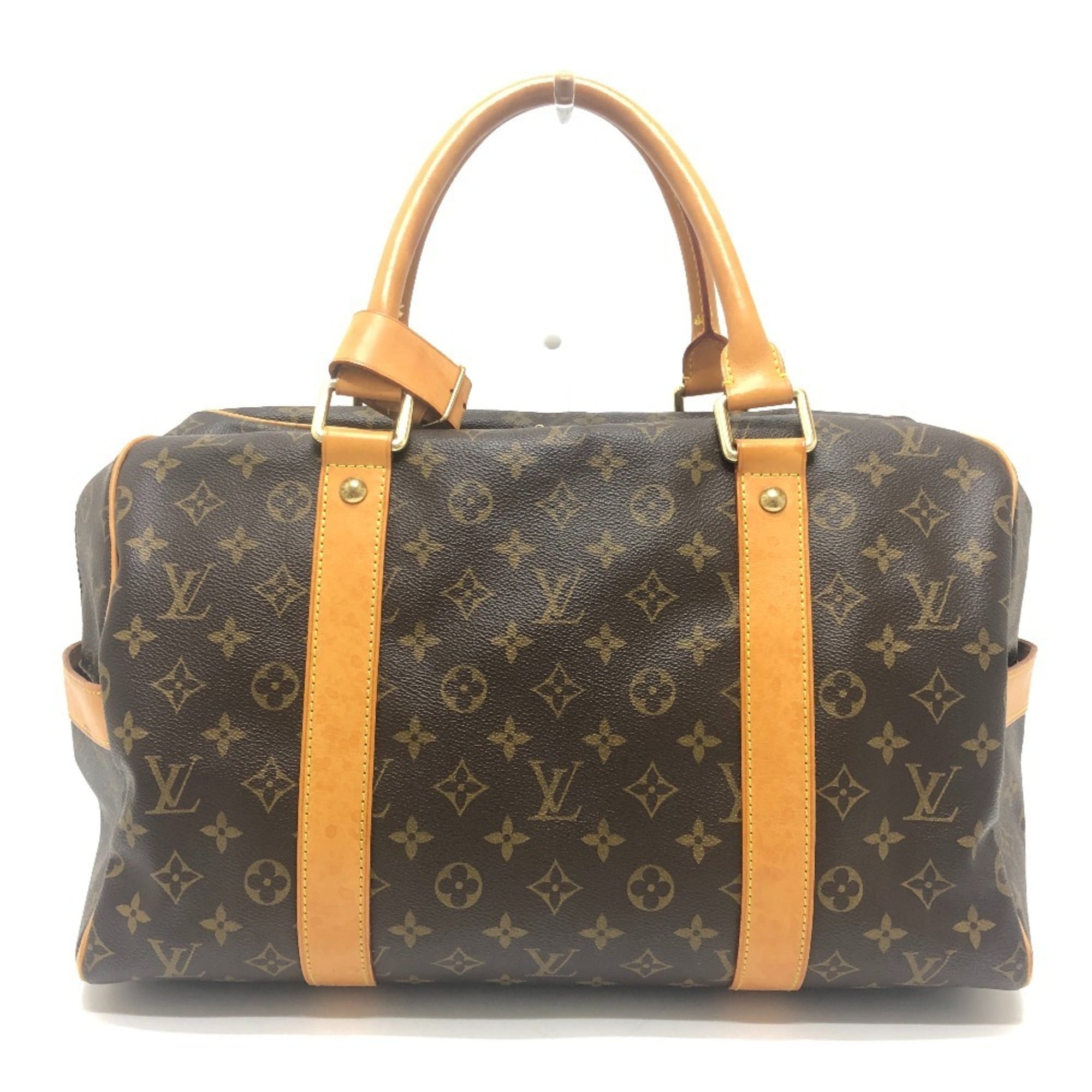 Louis Vuitton Brown Monogram Canvas Boston Bag (Pre-Owned)