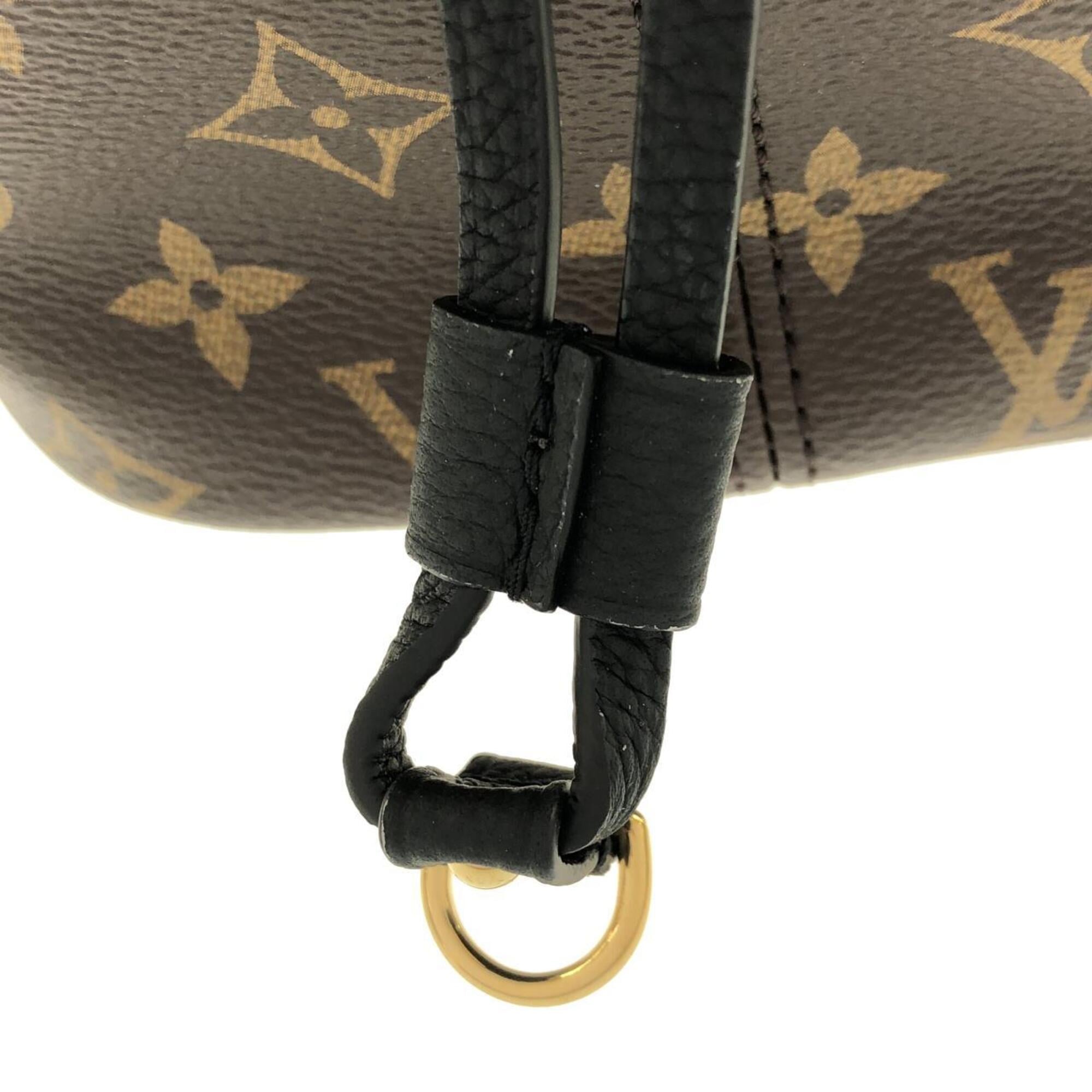 Louis Vuitton Brown Coated Canvas Leather Handbag (Pre-Owned)