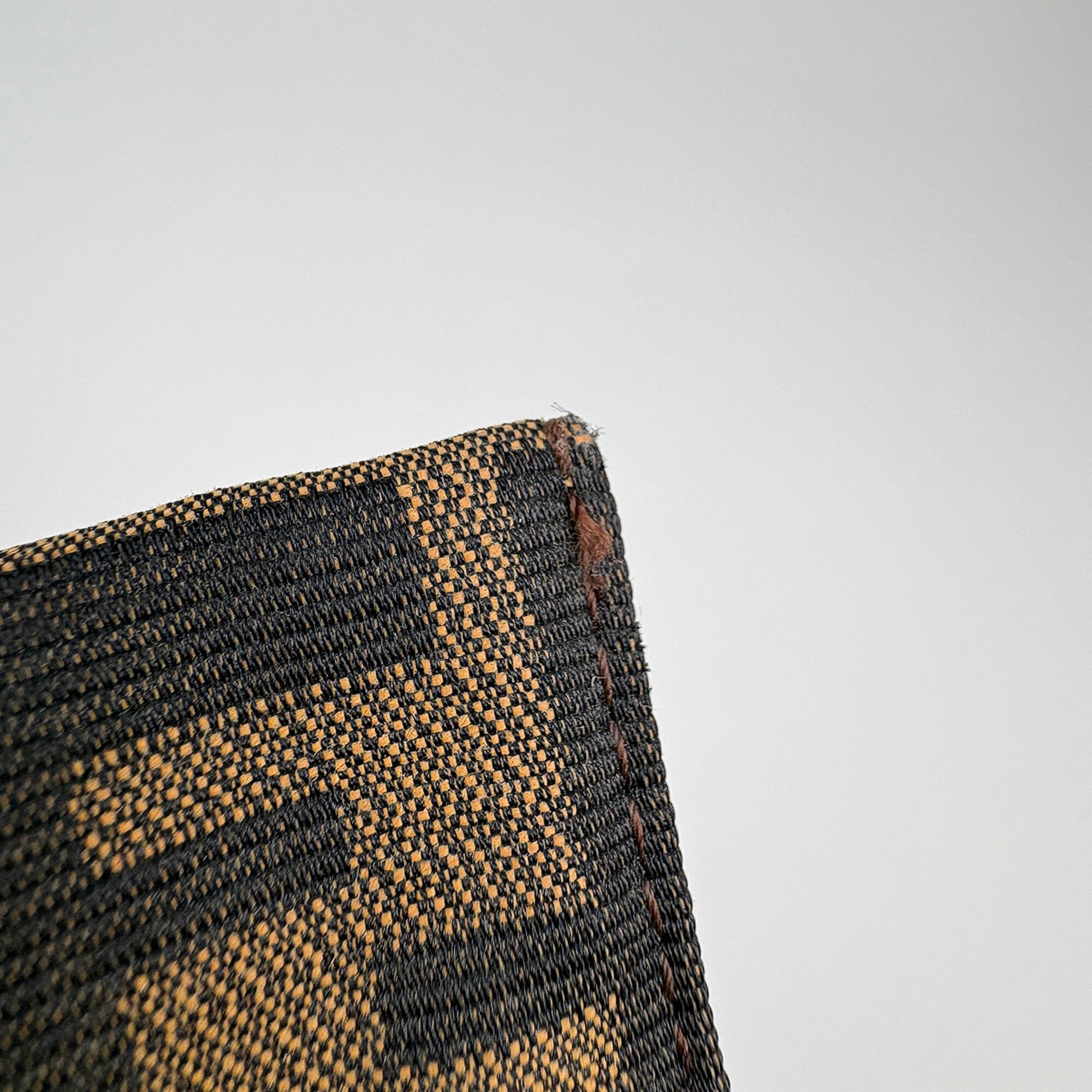 Fendi Brown Canvas Leather Shoulder Bag (Pre-Owned)