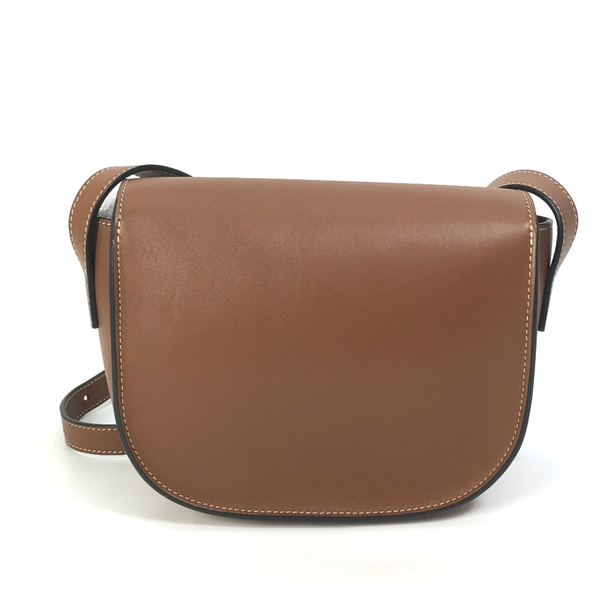 Celine Brown Leather Shoulder Bag (Pre-Owned)