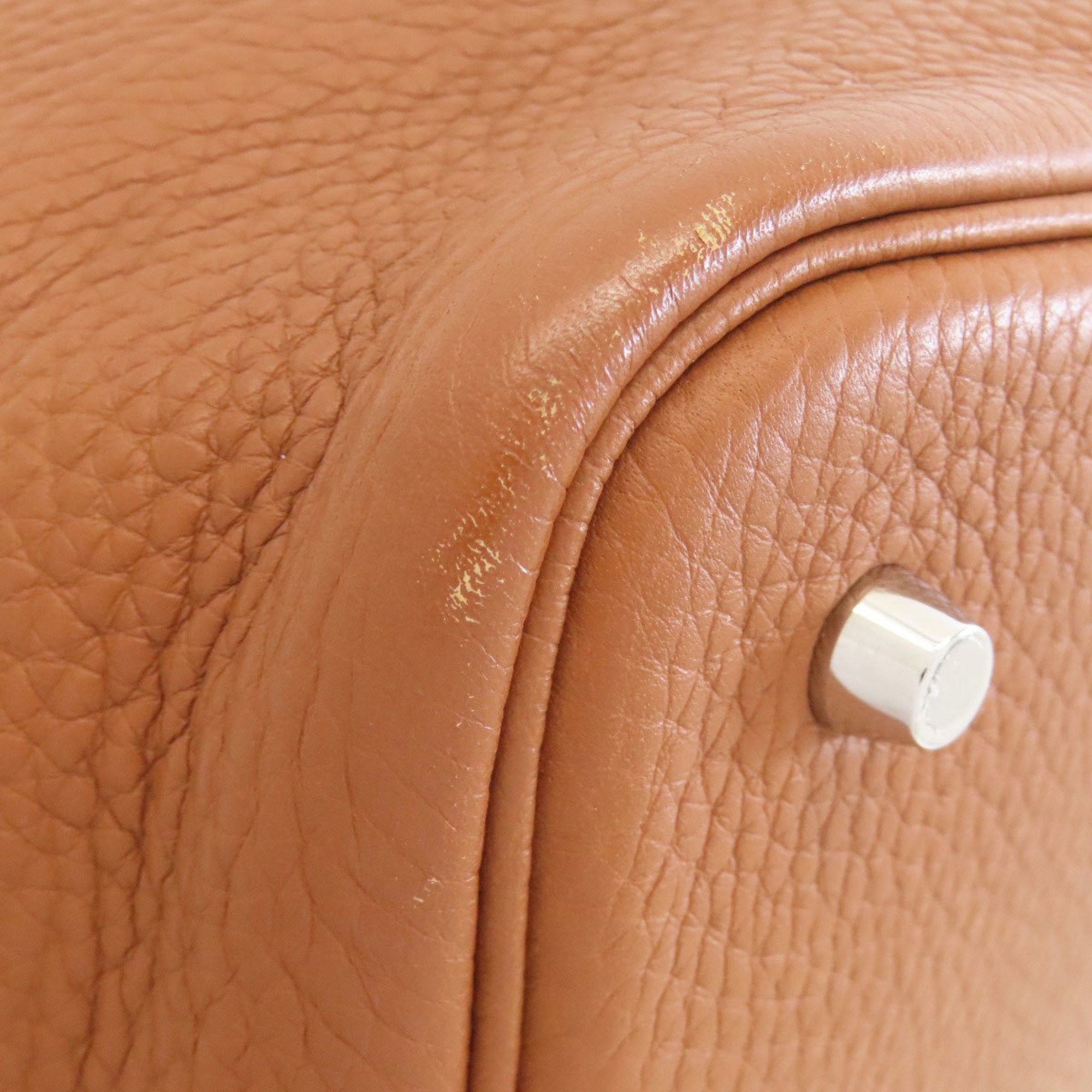 Hermes Gold Handbag (Pre-Owned)