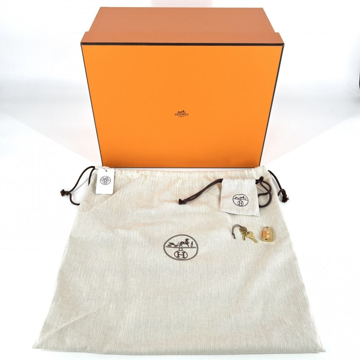 Hermes Etain Handbag (Pre-Owned)