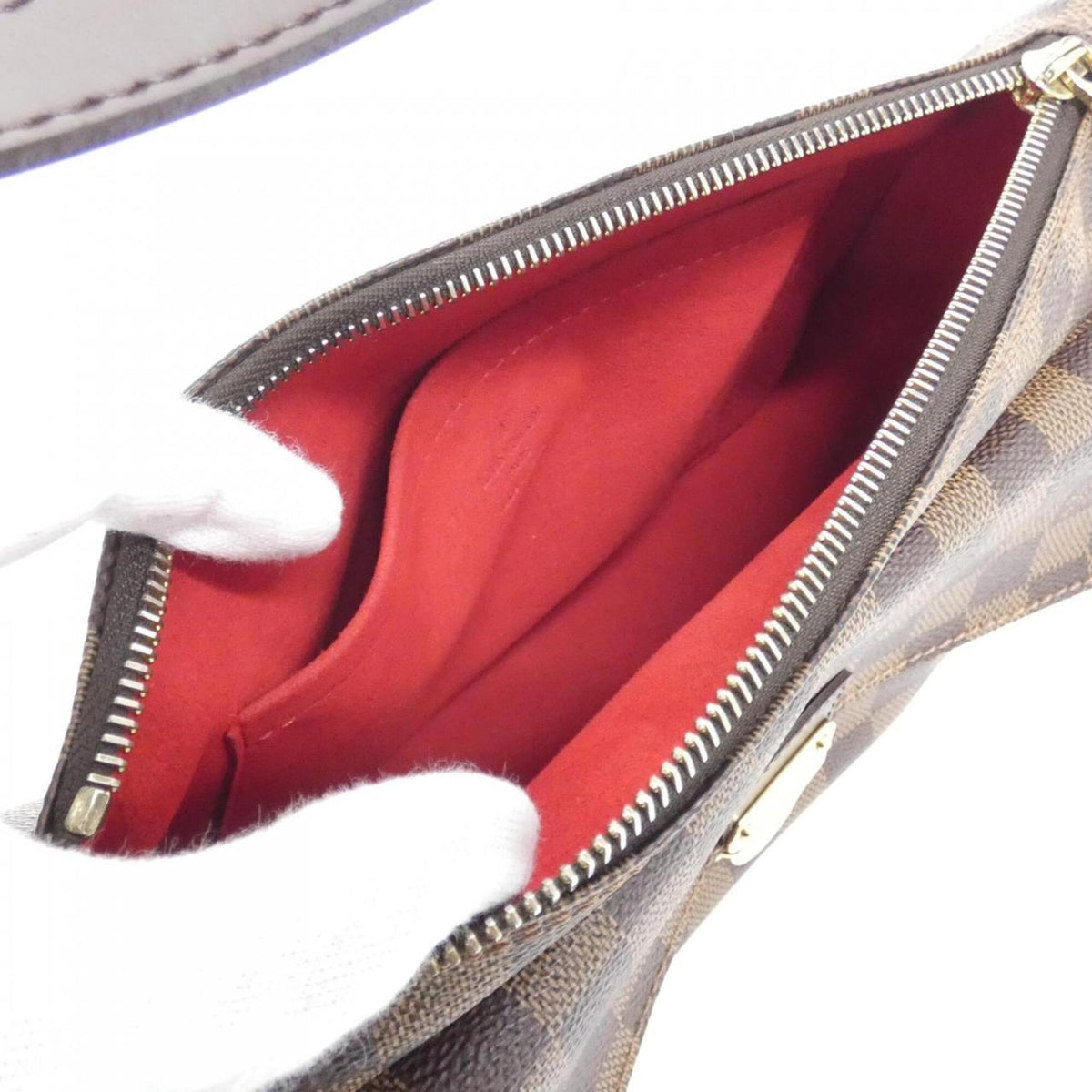 Louis Vuitton Damier Ebene Coated Canvas Shoulder Bag (Pre-Owned)