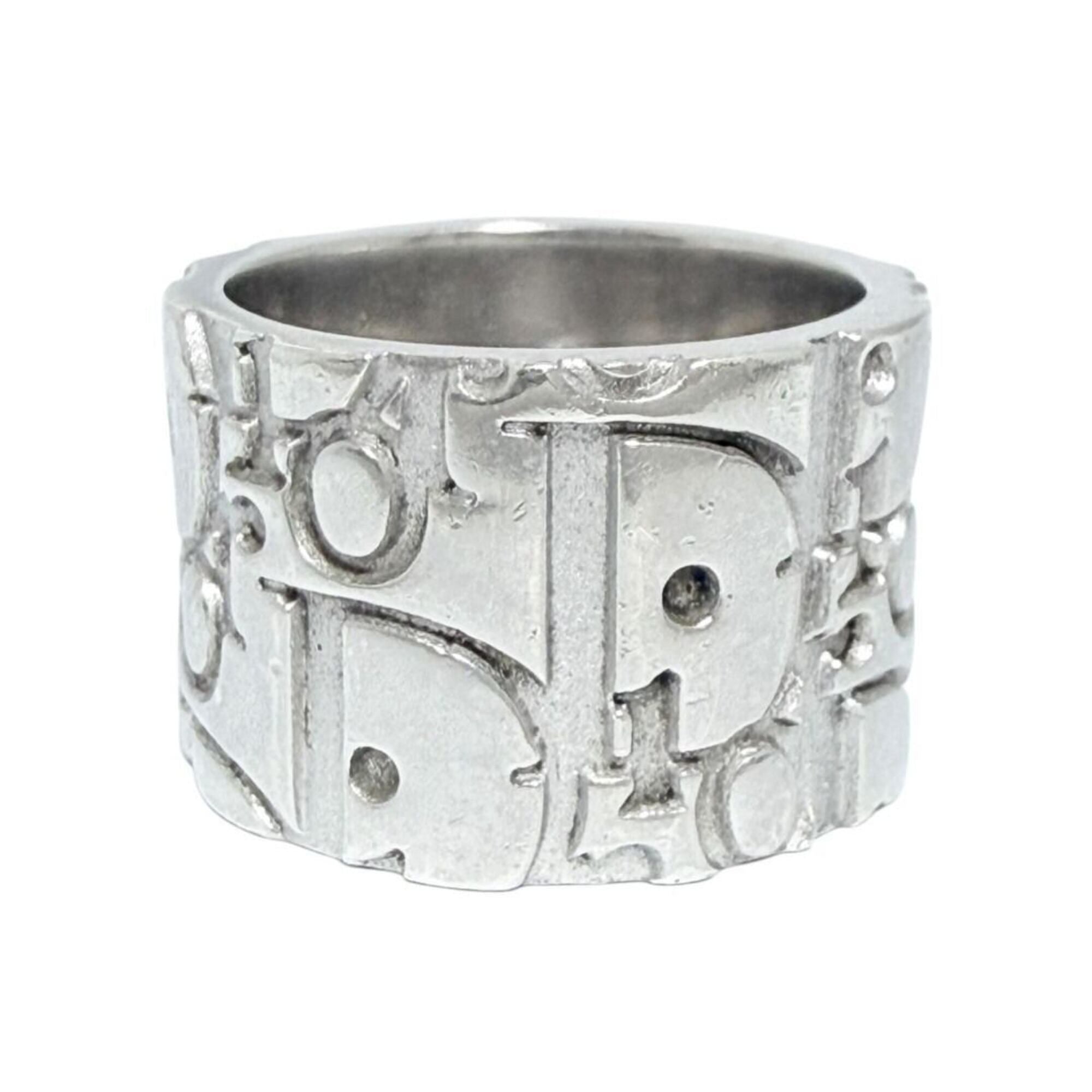 Christian Dior Silver Silver 925 Band Ring (Pre-Owned)