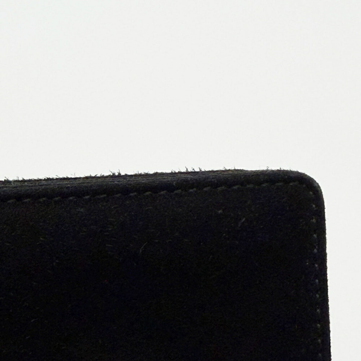 Salvatore Ferragamo Black Suede Handbag Shoulder Bag (Pre-Owned)