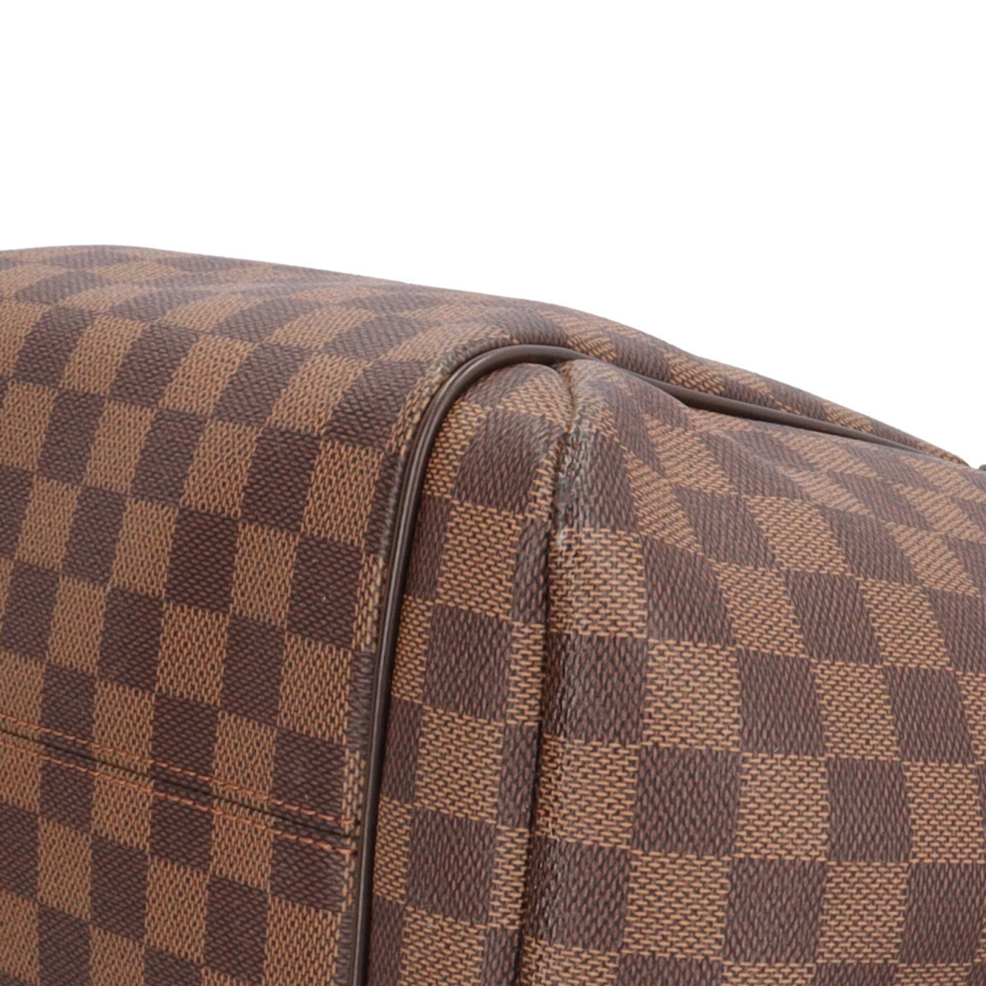 Louis Vuitton Damier Brown Damier Canvas Tote Bag (Pre-Owned)