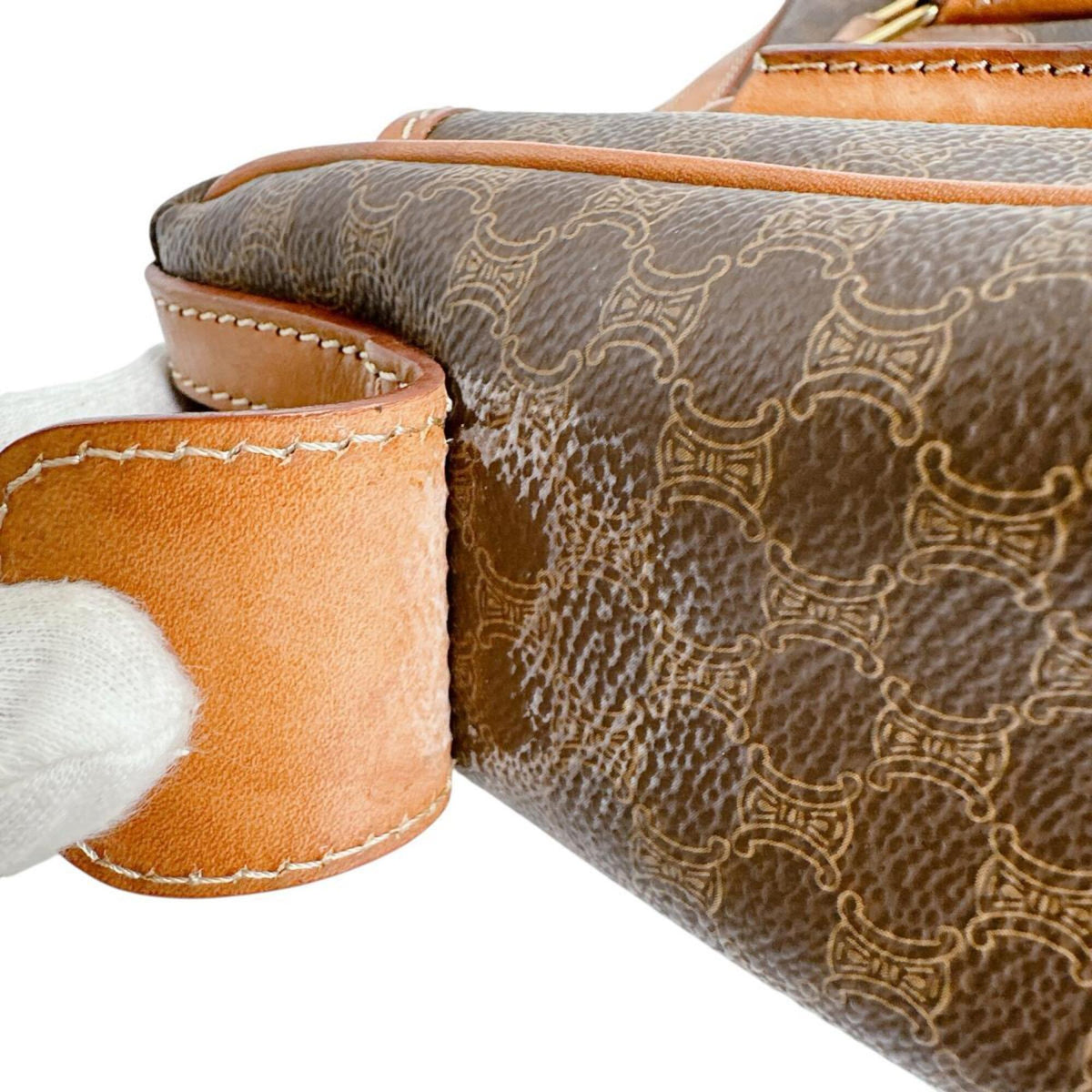 Celine Brown Leather Handbag (Pre-Owned)