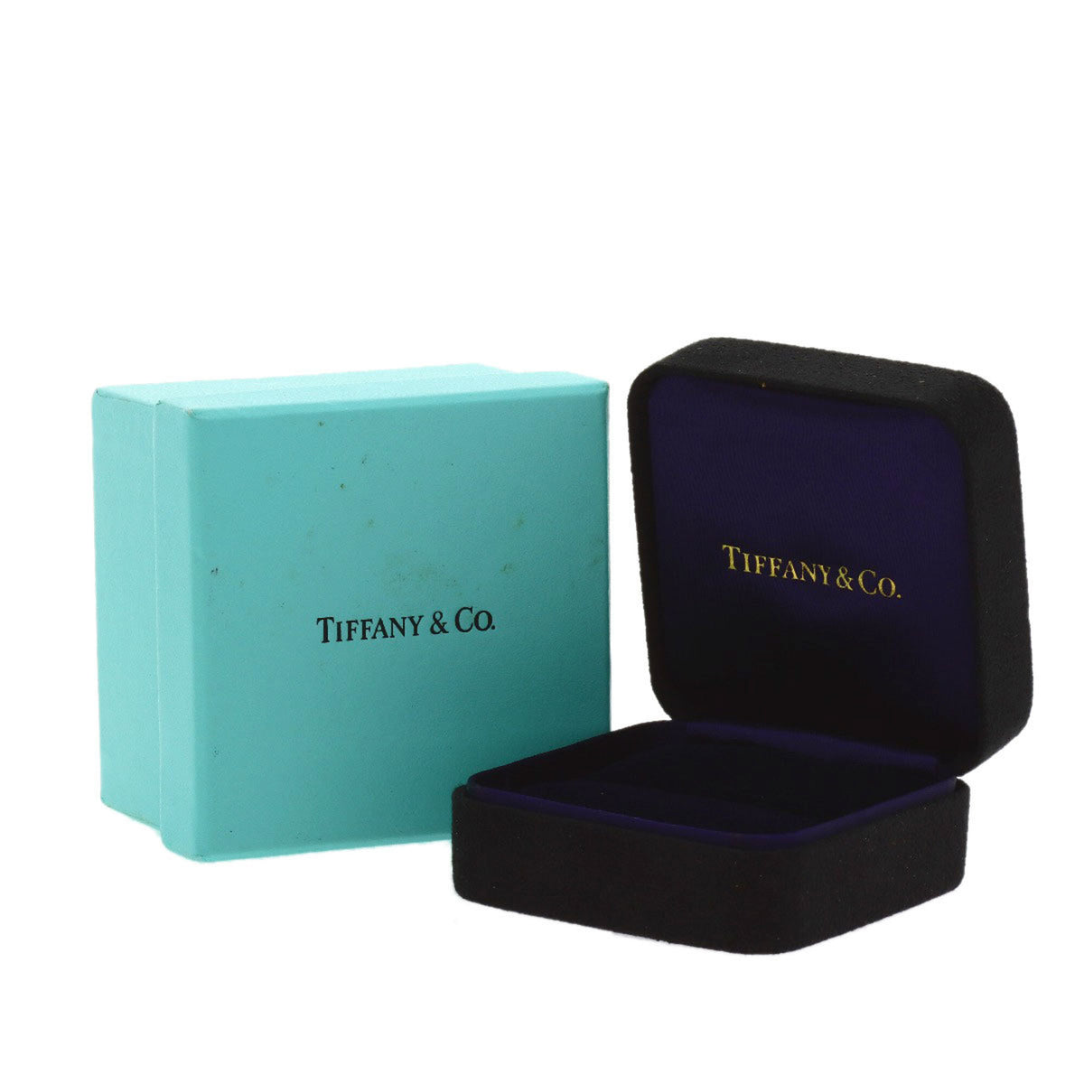 Tiffany Heart White Gold (18K) Band Ring (Pre-Owned)