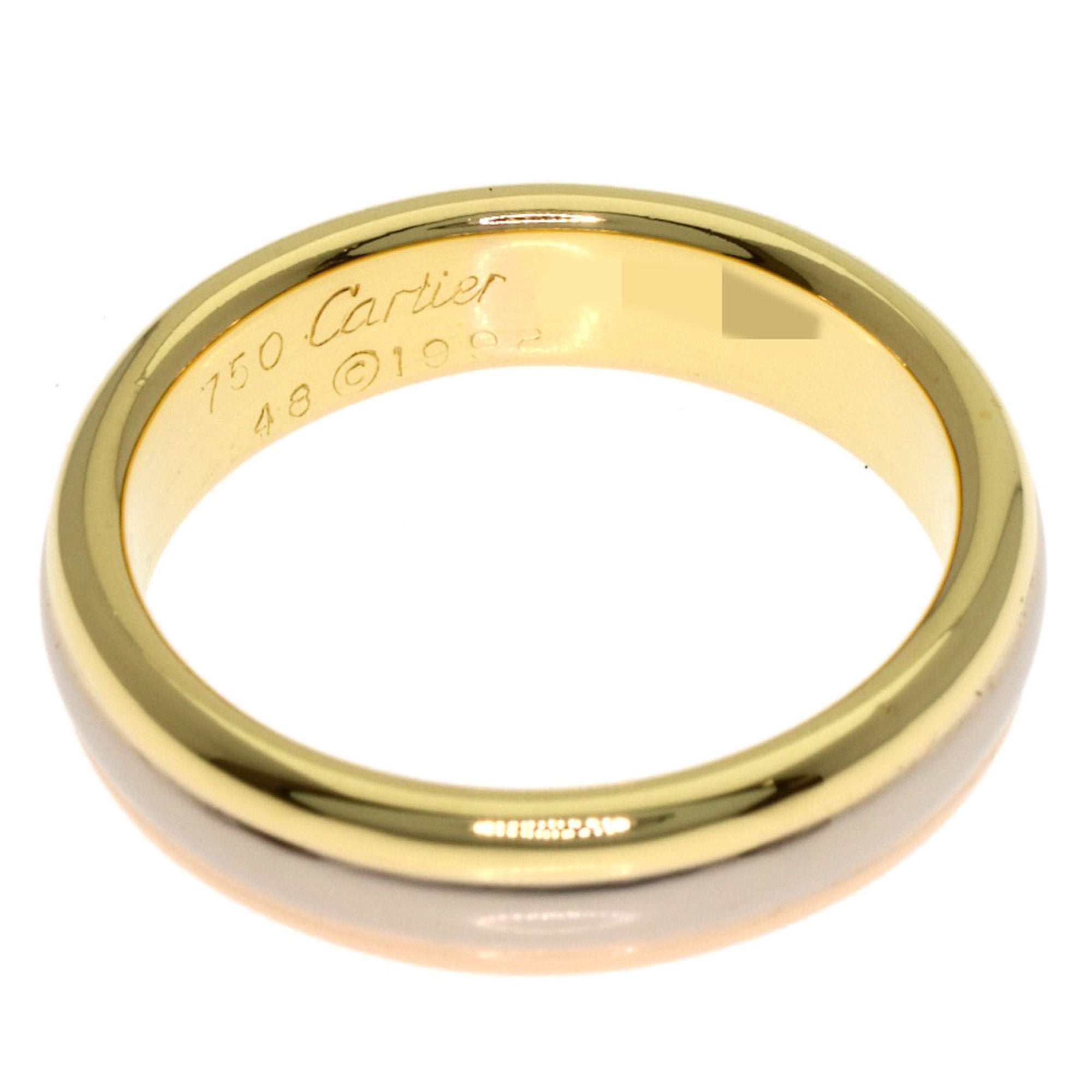 Cartier Gold Yellow Gold (18K) Band Ring (Pre-Owned)