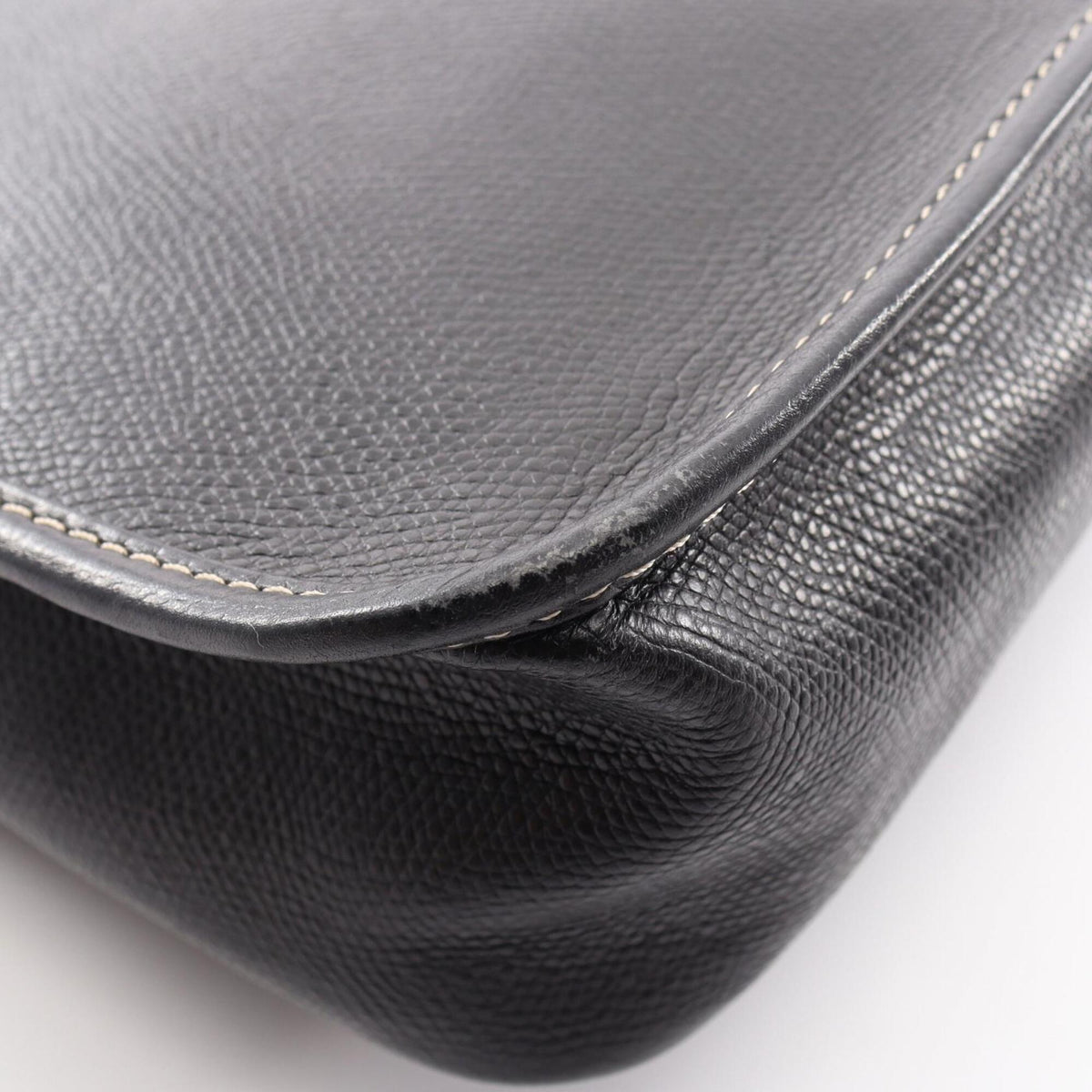 Loewe Black Leather Handbag Shoulder Bag (Pre-Owned)