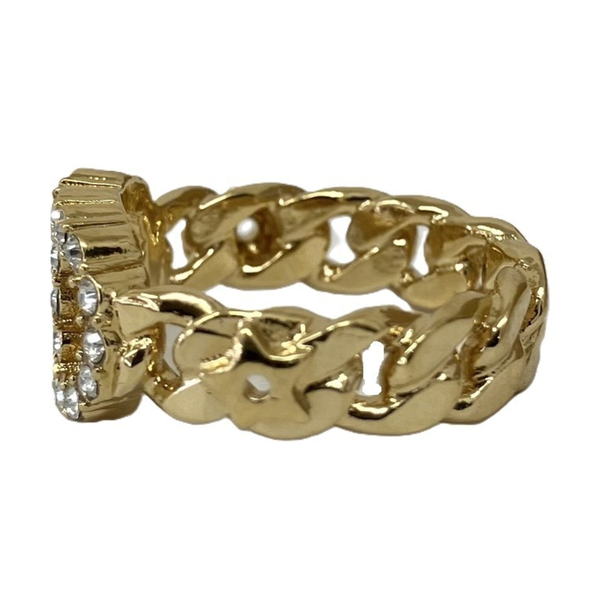 Christian Dior Yellow Gold Band Ring (Pre-Owned)